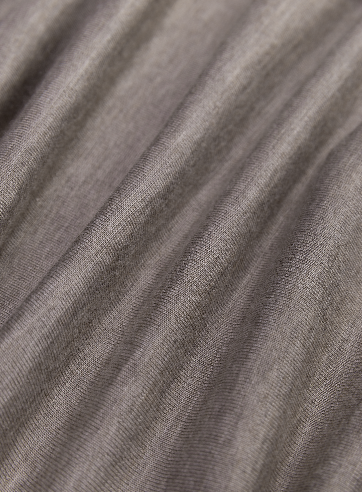 Polo van cashmere en zijde | FULL_WIDTH | TAUPE