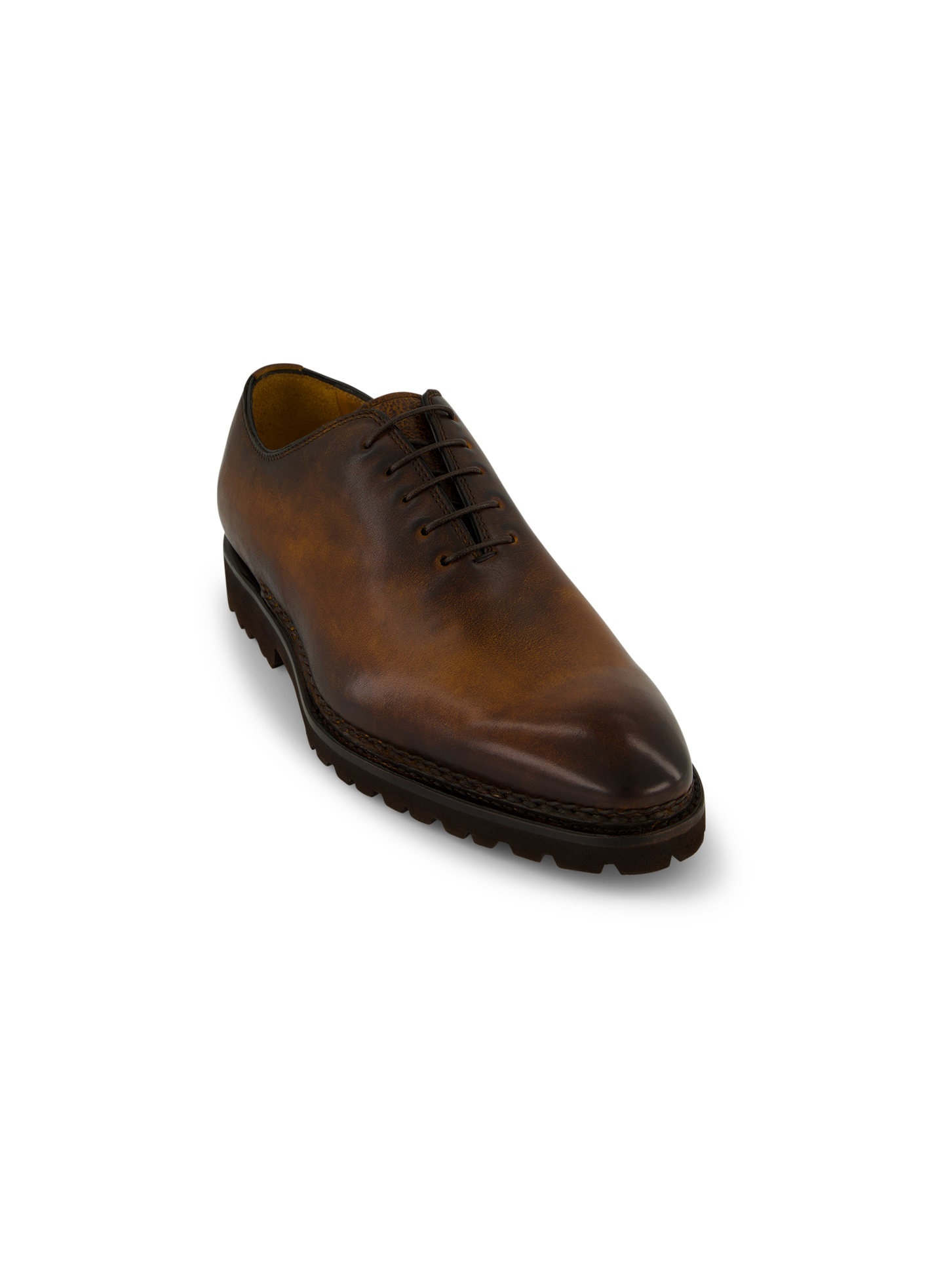 Veterschoenen van leer | D.Bruin