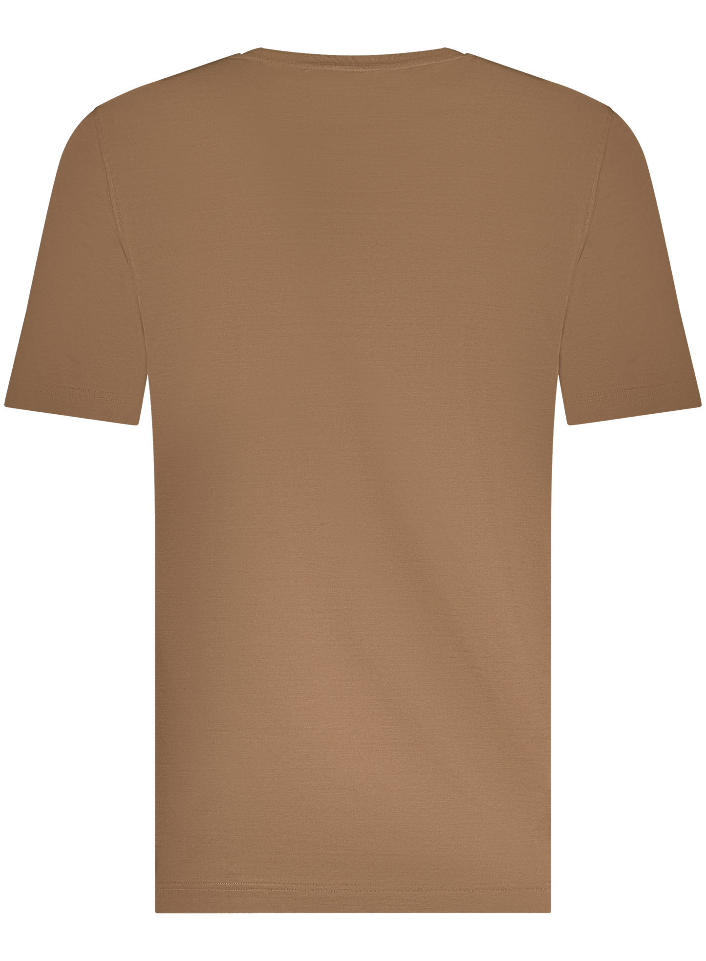 T-shirt van katoen | Camel