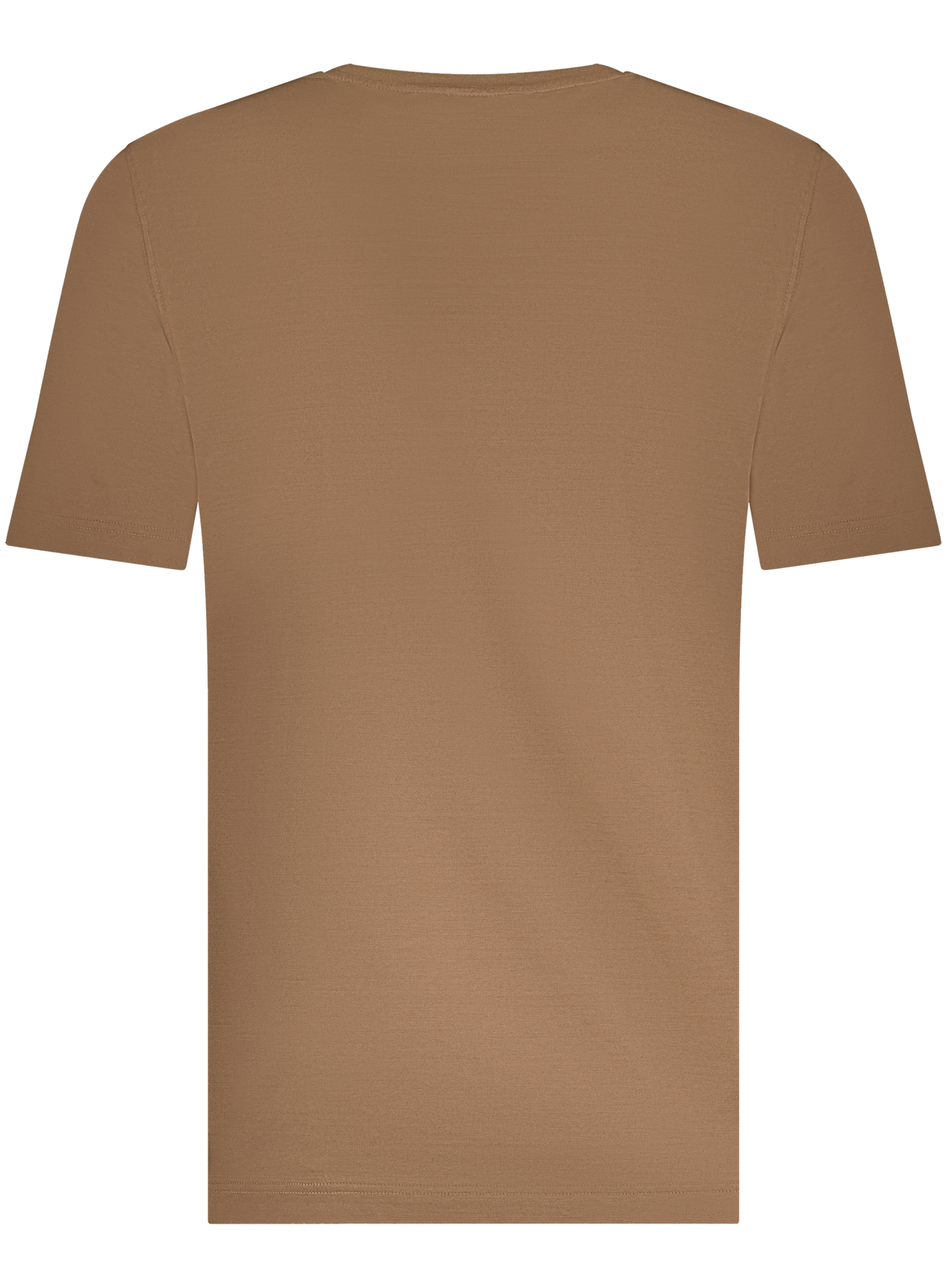 T-shirt van katoen | Camel