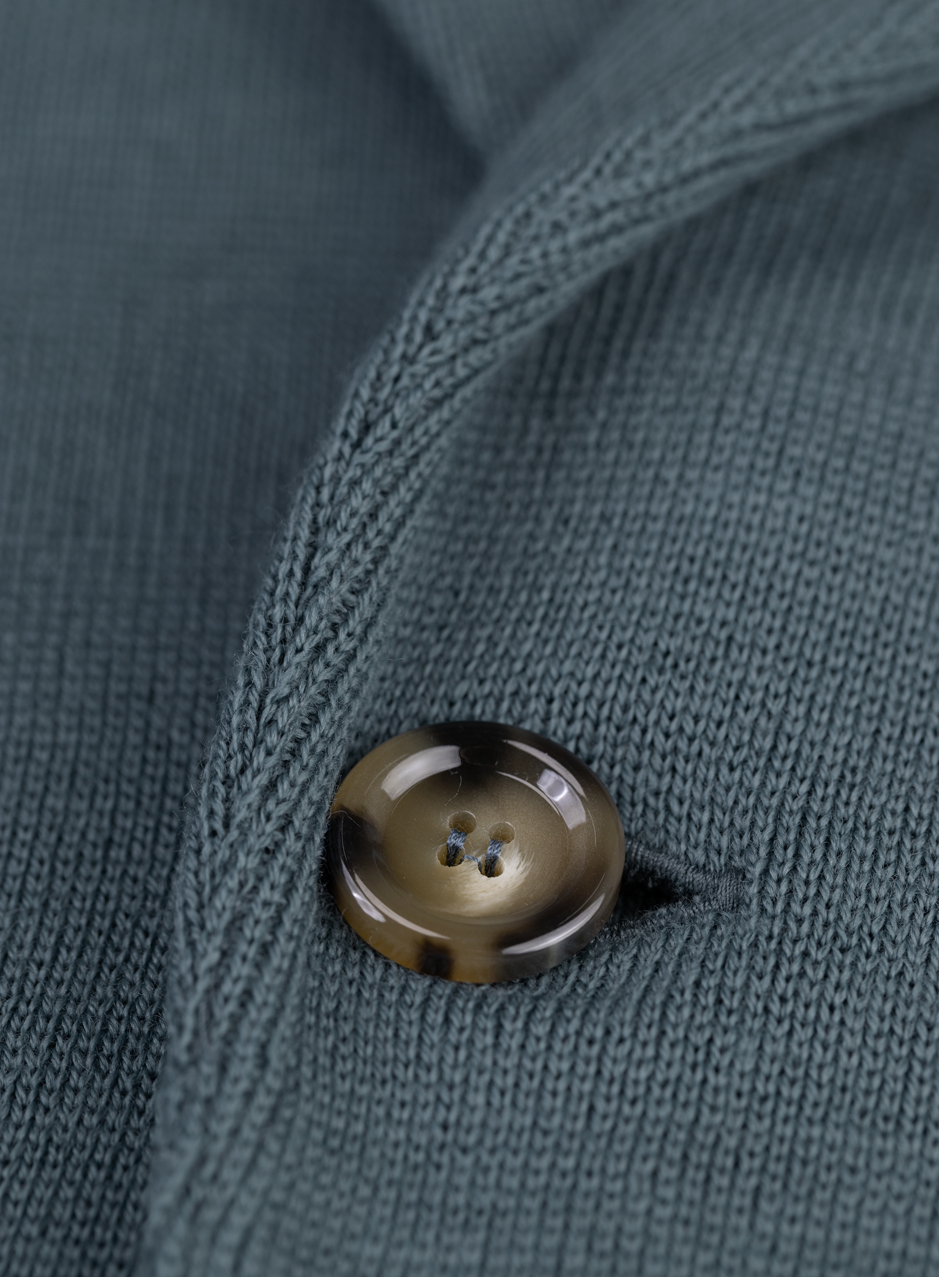 Knitted jasje van wol | FULL_WIDTH | Turqoise