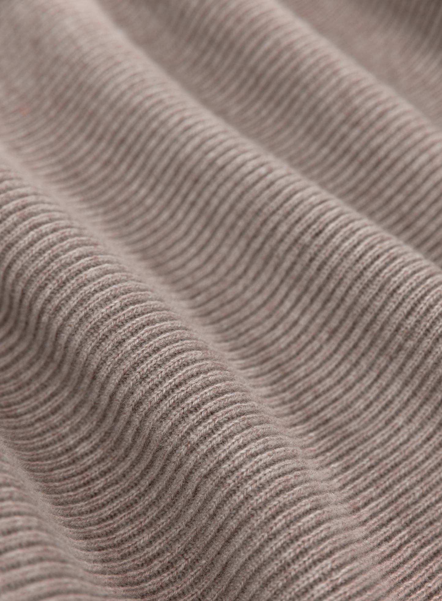 Crewneck met lange mouwen van cashmere | FULL_WIDTH | TAUPE