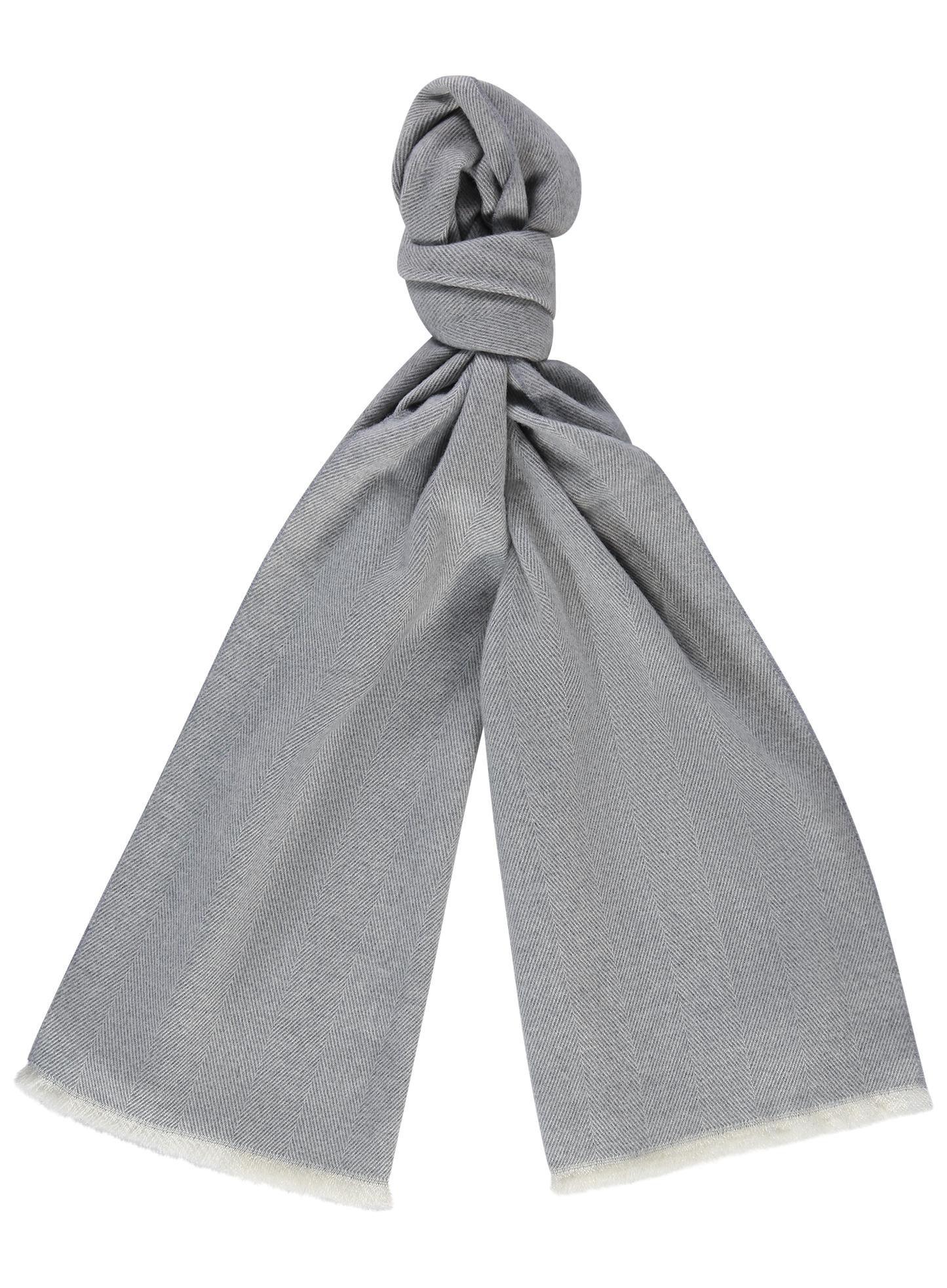 Shawl van wol | L.Grijs