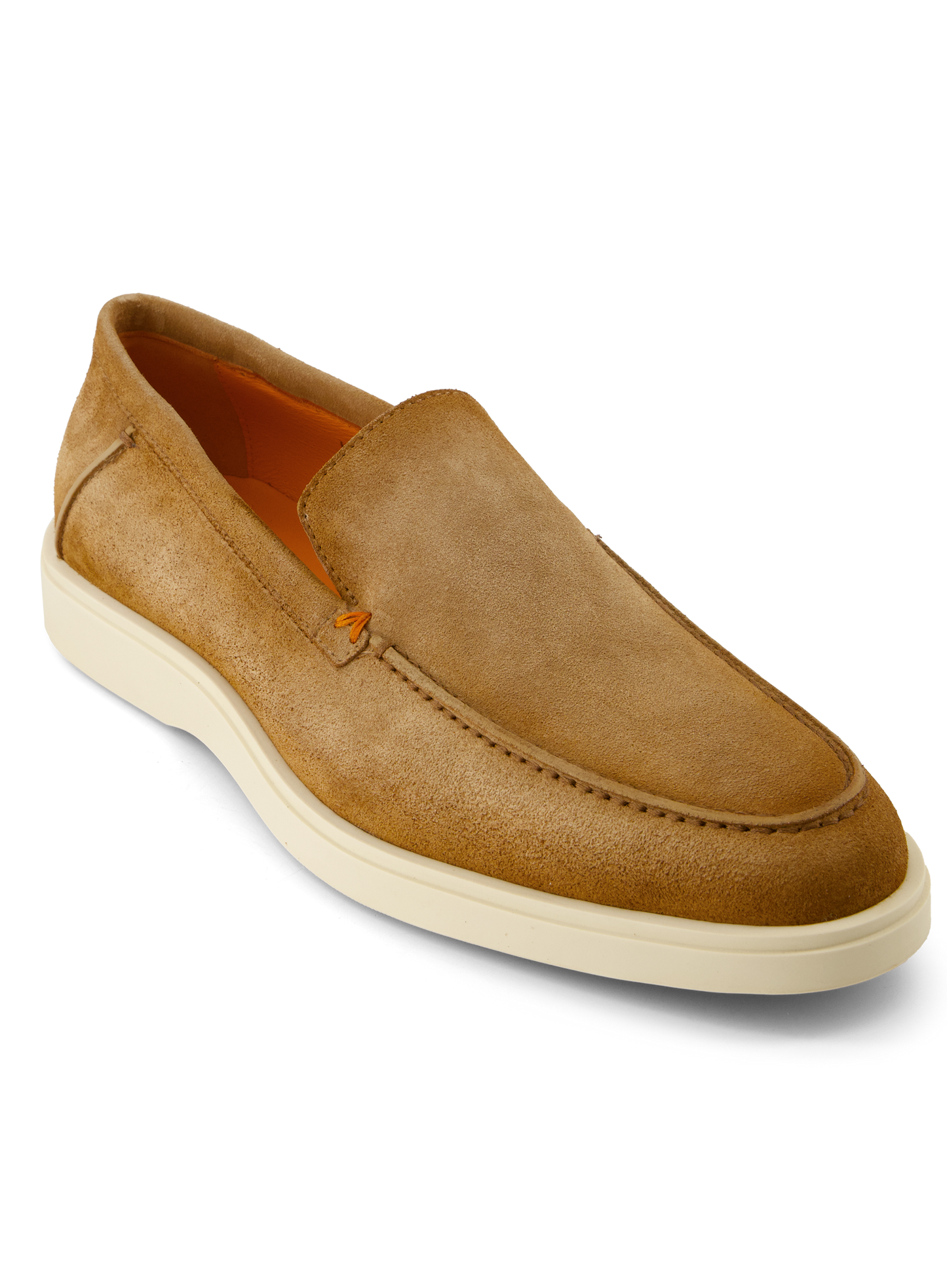 Loafers van suède | Beige