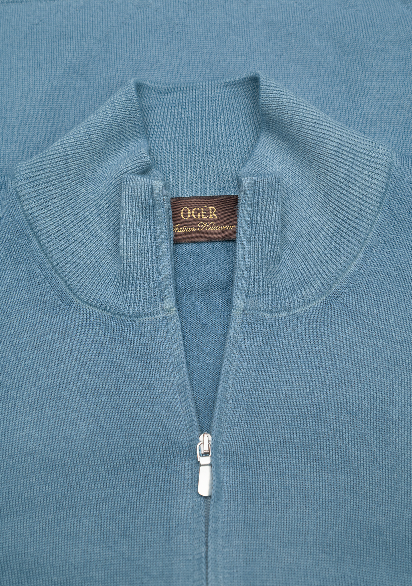 Virgin wollen ritsvest | FULL_WIDTH | L.Blauw