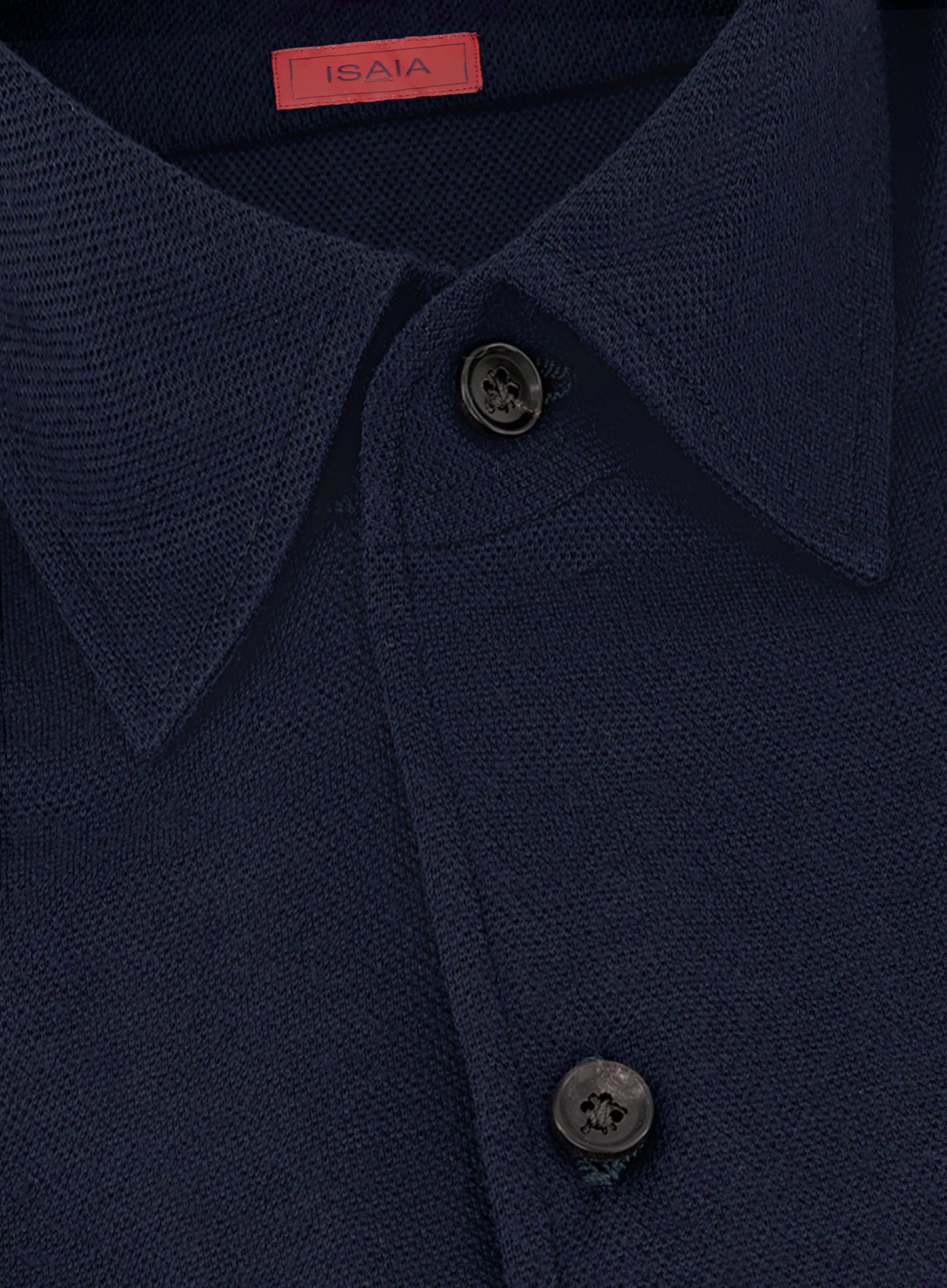 Handgemaakt shirt van wol | BLUE NAVY