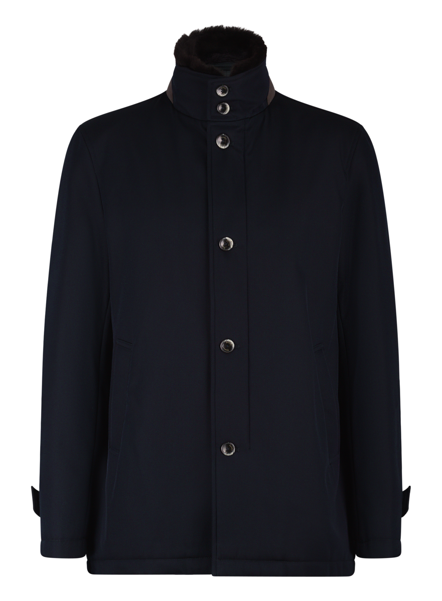 Jas van virgin wol | BLUE NAVY