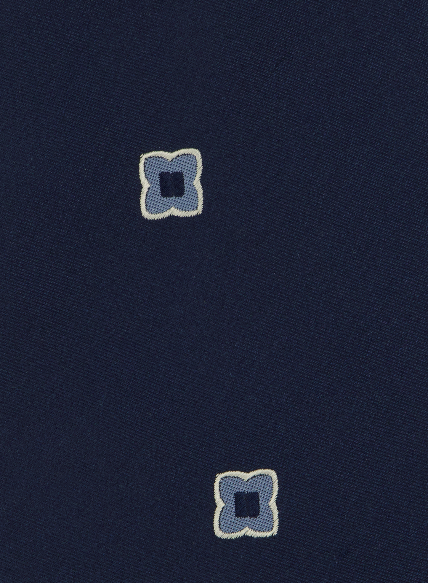Stropdas van zijde met print | FULL_WIDTH | BLUE NAVY