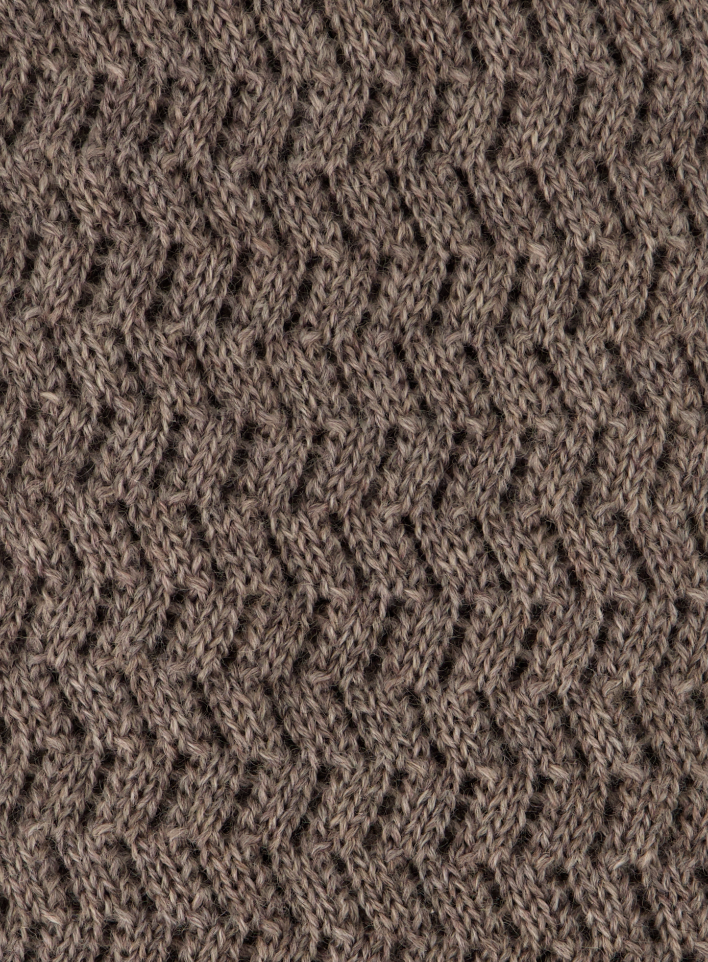 Knitted stropdas van wol | FULL_WIDTH | TAUPE