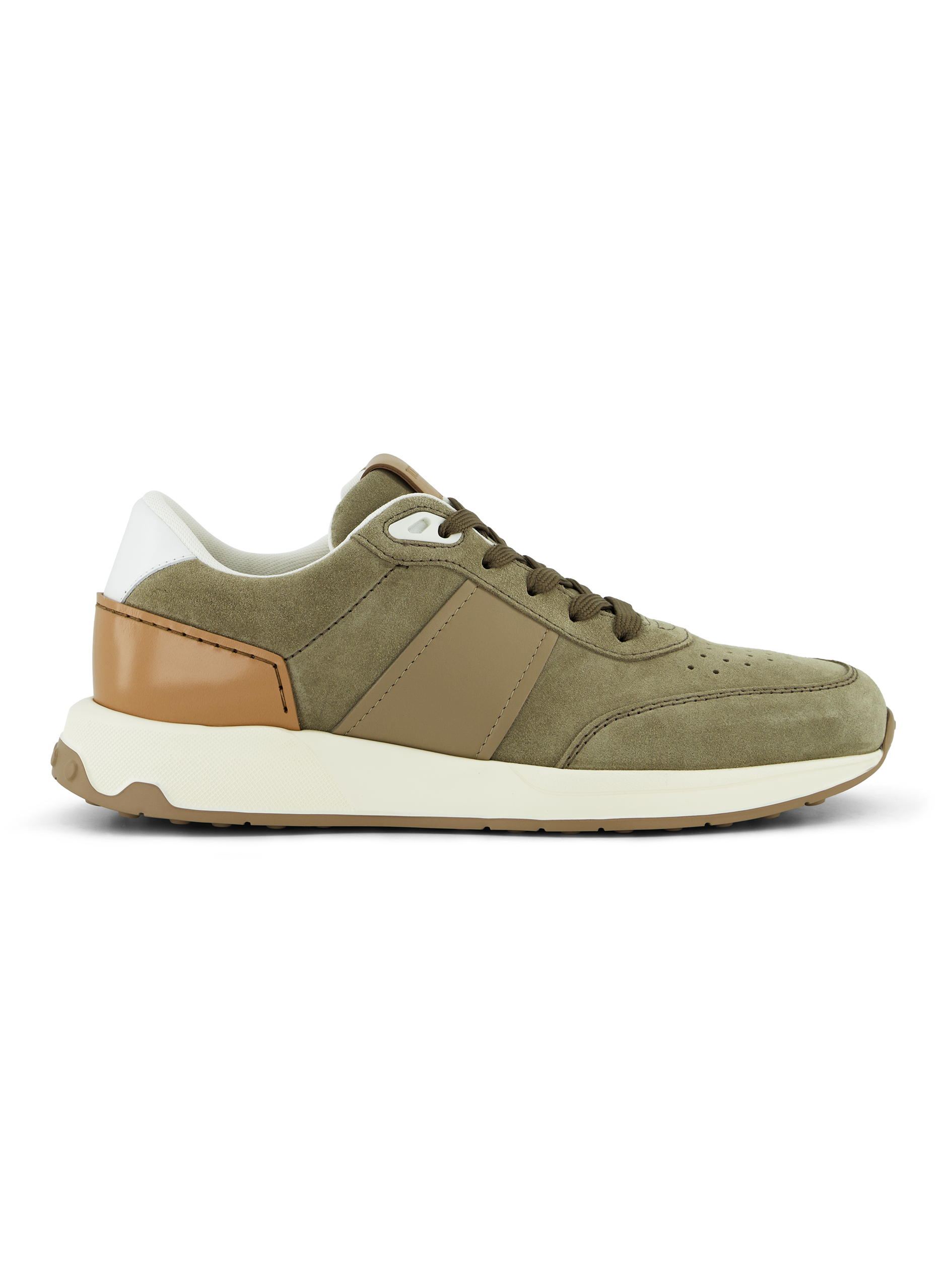 Sneakers van suède | L.groen