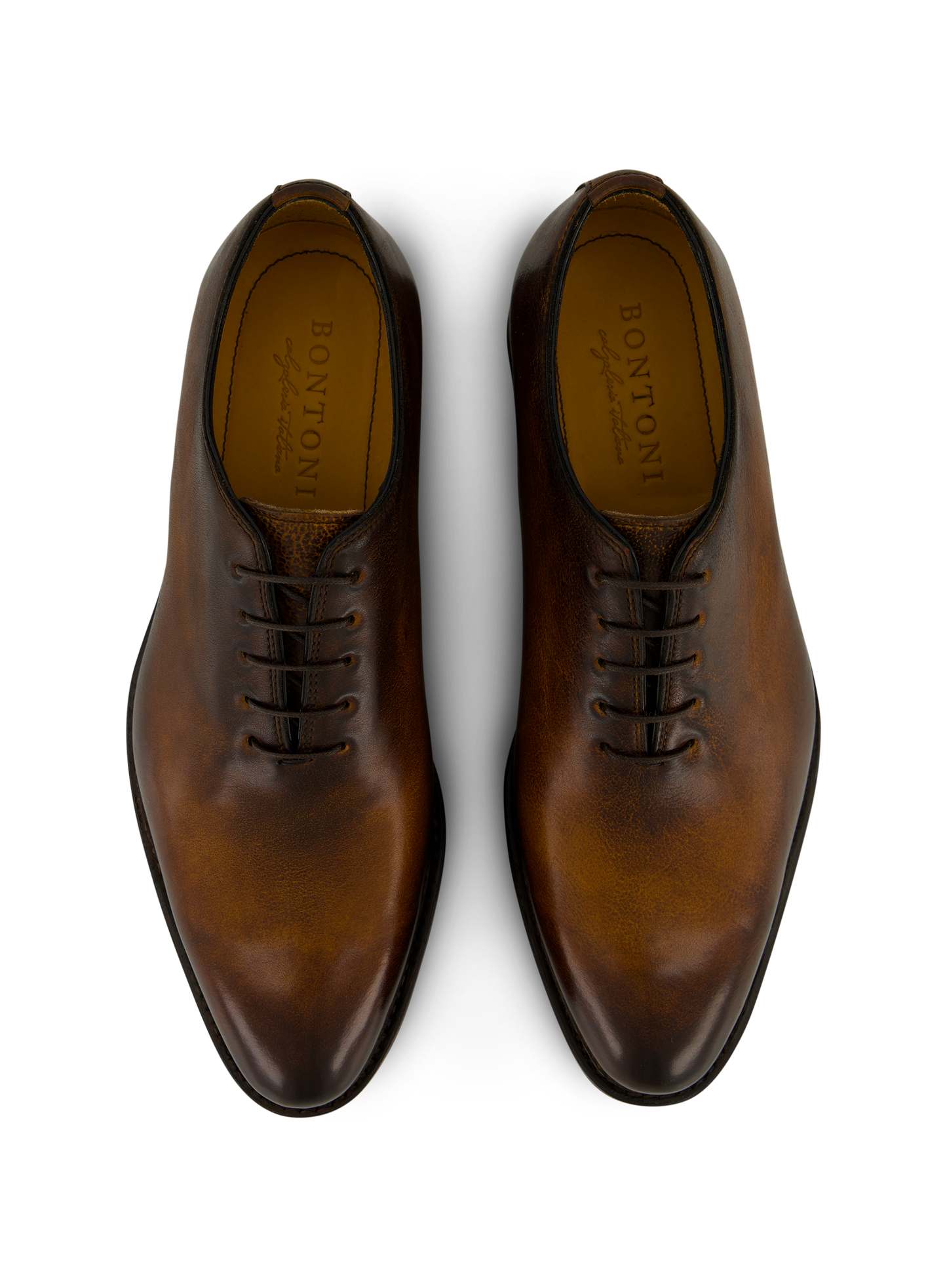 Veterschoenen van leer | D.Bruin