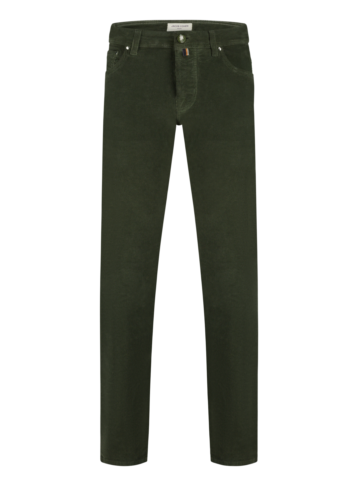 Corduroy Nick slim-fit jeans | Groen