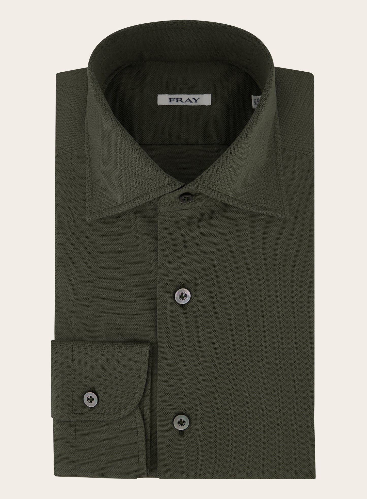 Gabriel shirt van katoen | Groen