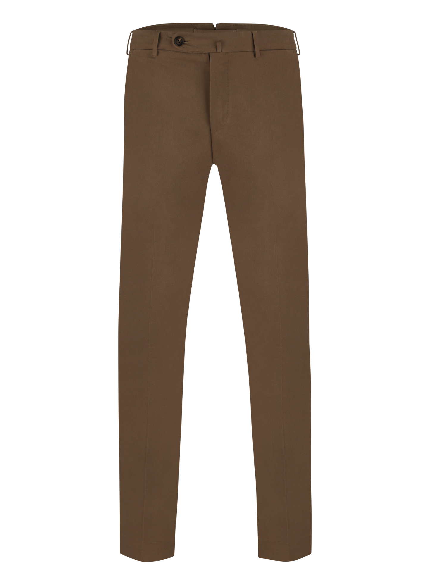 Pantalon van katoen | Licht Bruin