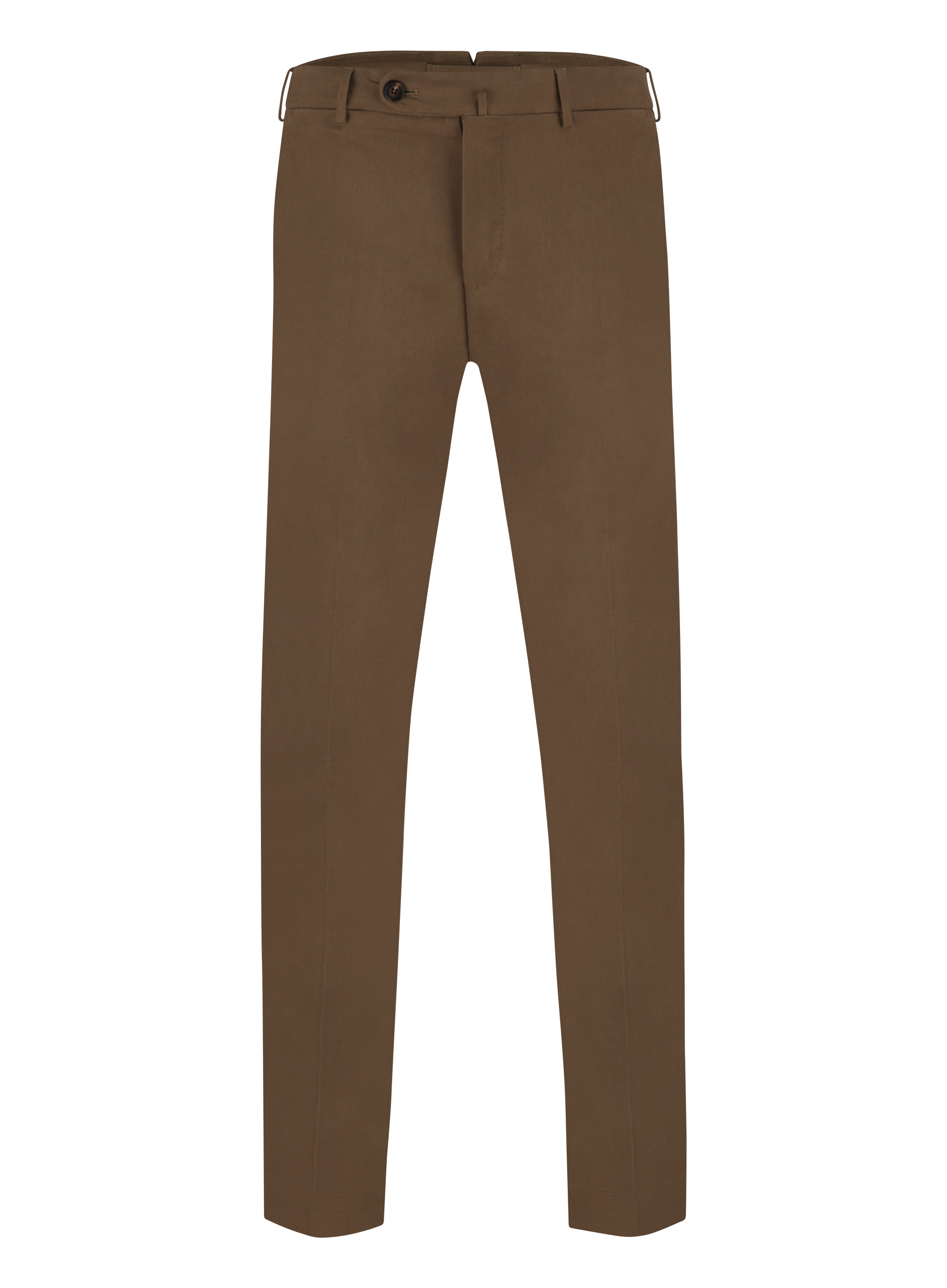 Pantalon van katoen | Licht Bruin