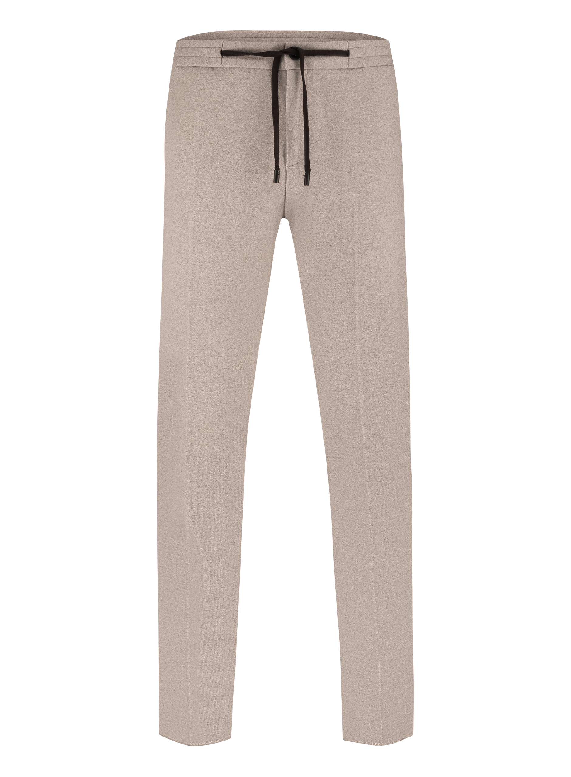 Jog pantalon van virgin wol | Beige