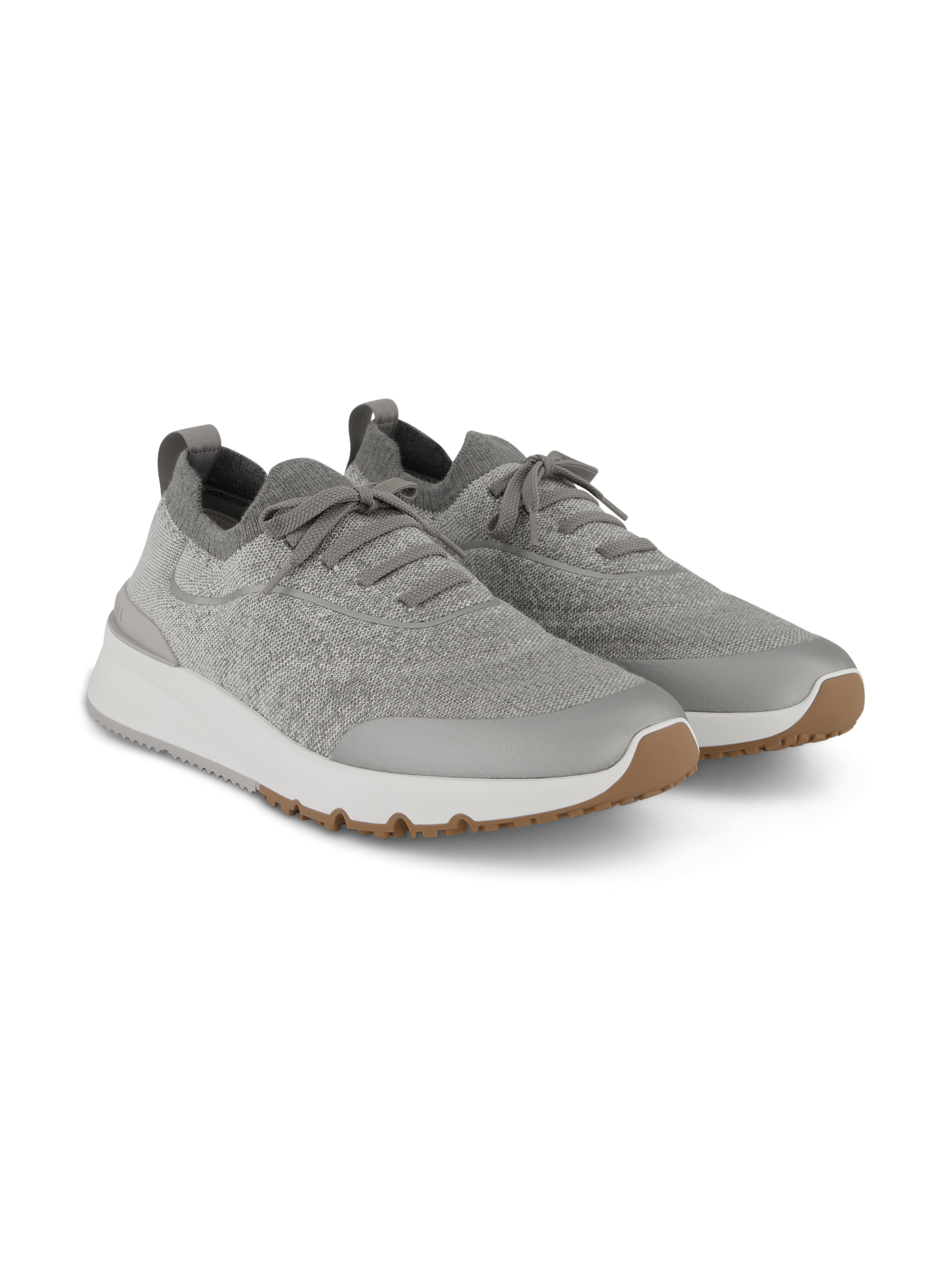 Knitted Low Top Sneakers