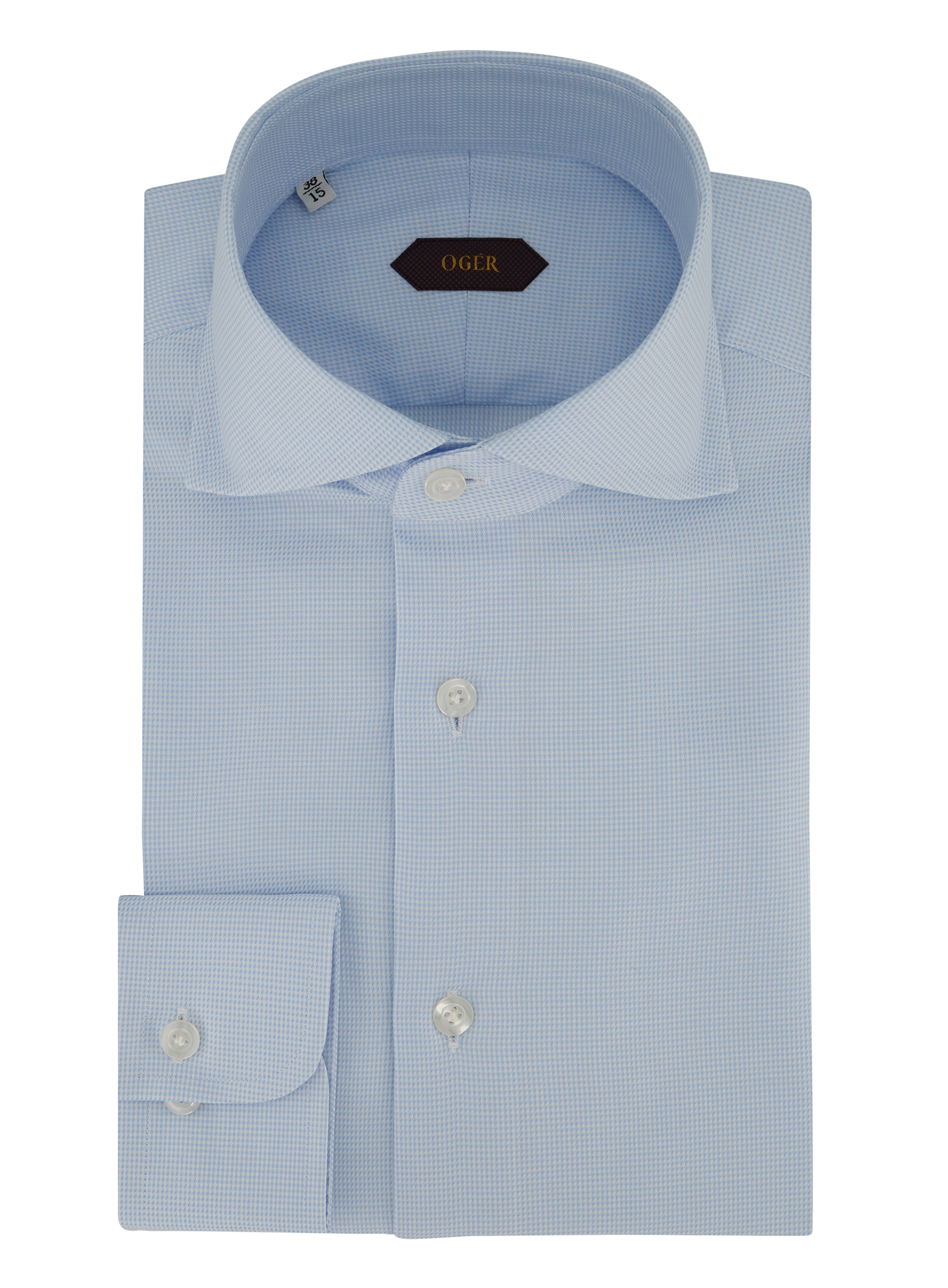 Shirt van katoen | L.Blauw