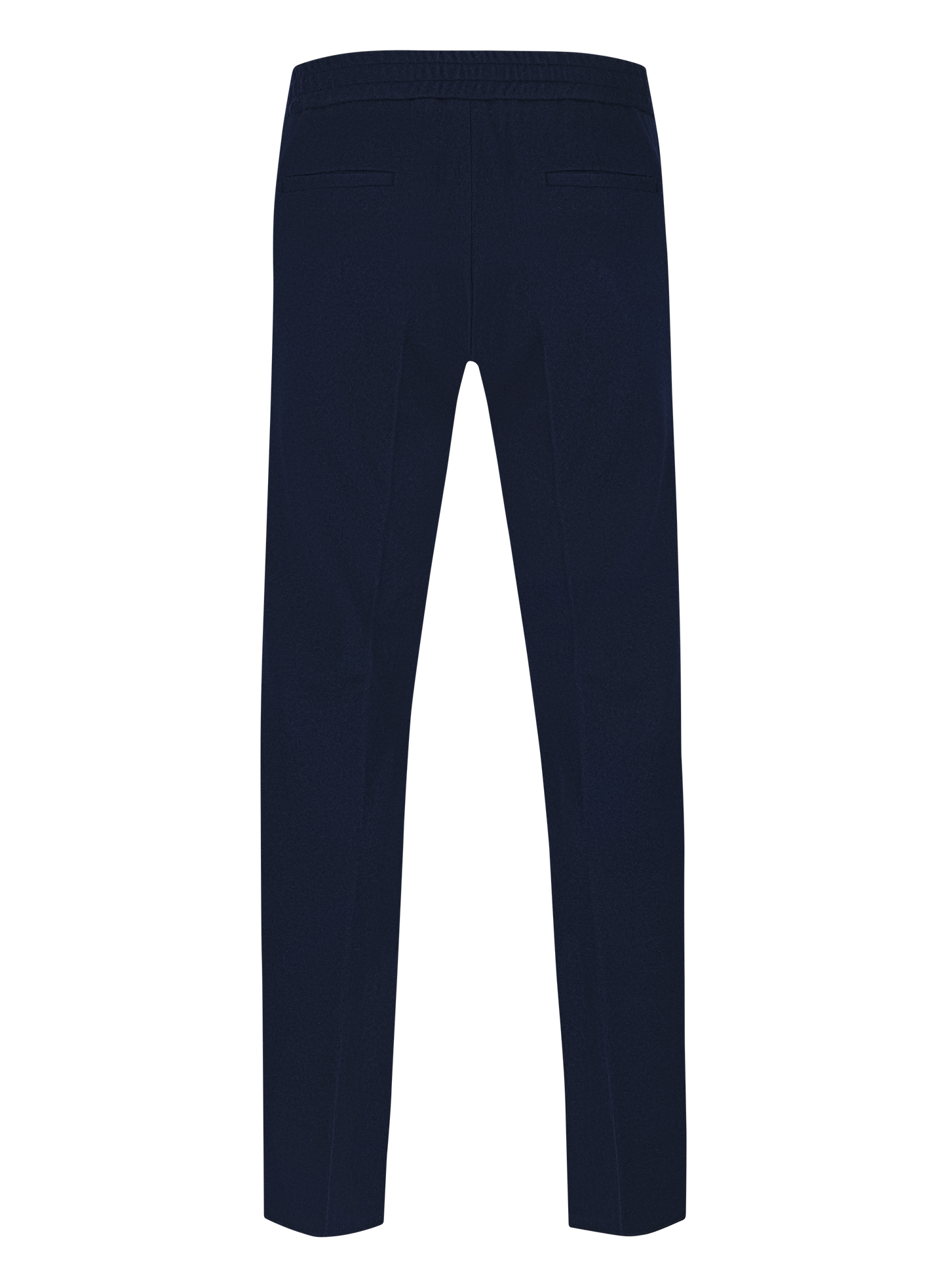 Jog pantalon van virgin wol | BLUE NAVY