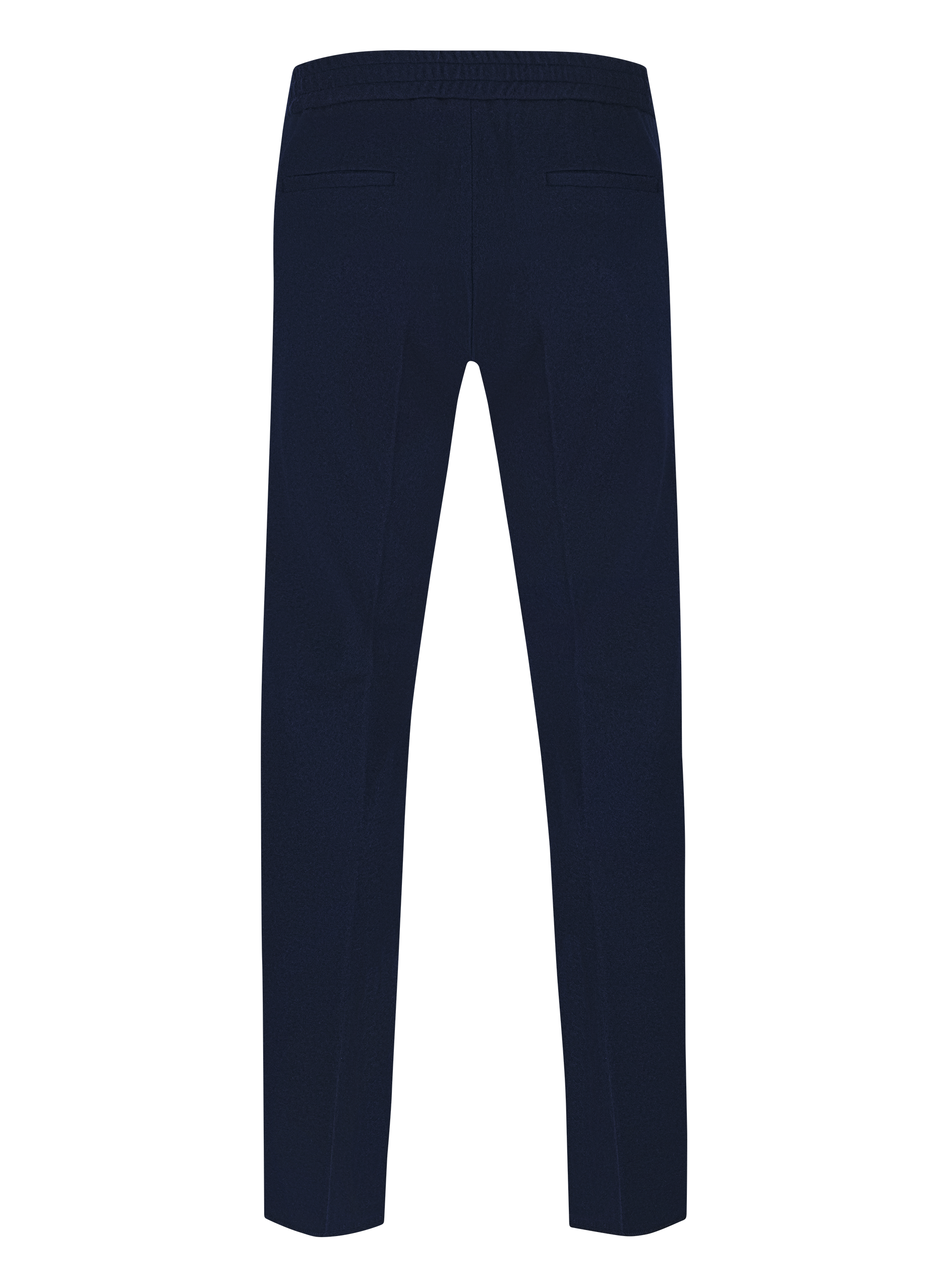 Jog pantalon van virgin wol | BLUE NAVY