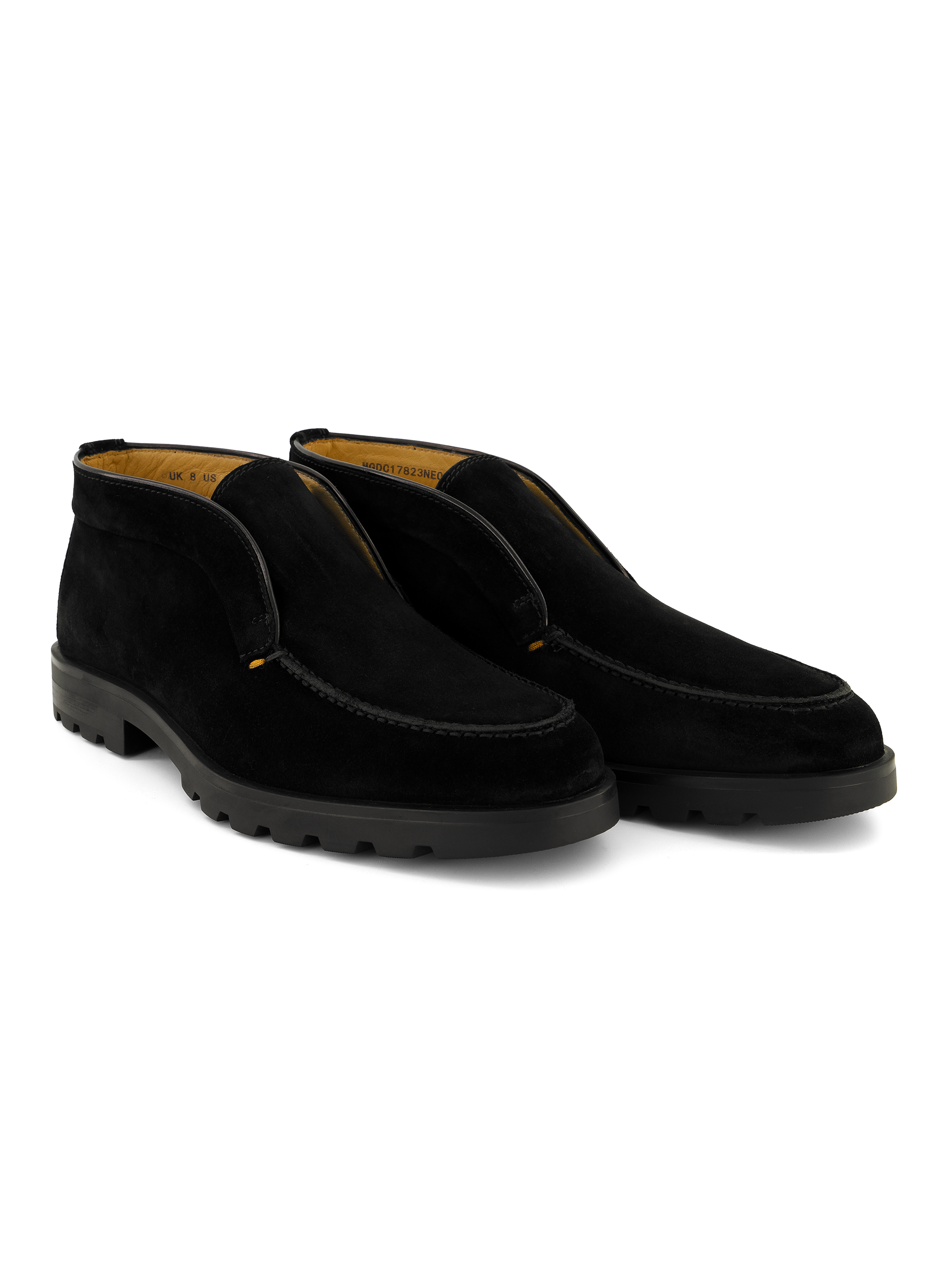 Detroit slip-on van suède | Zwart