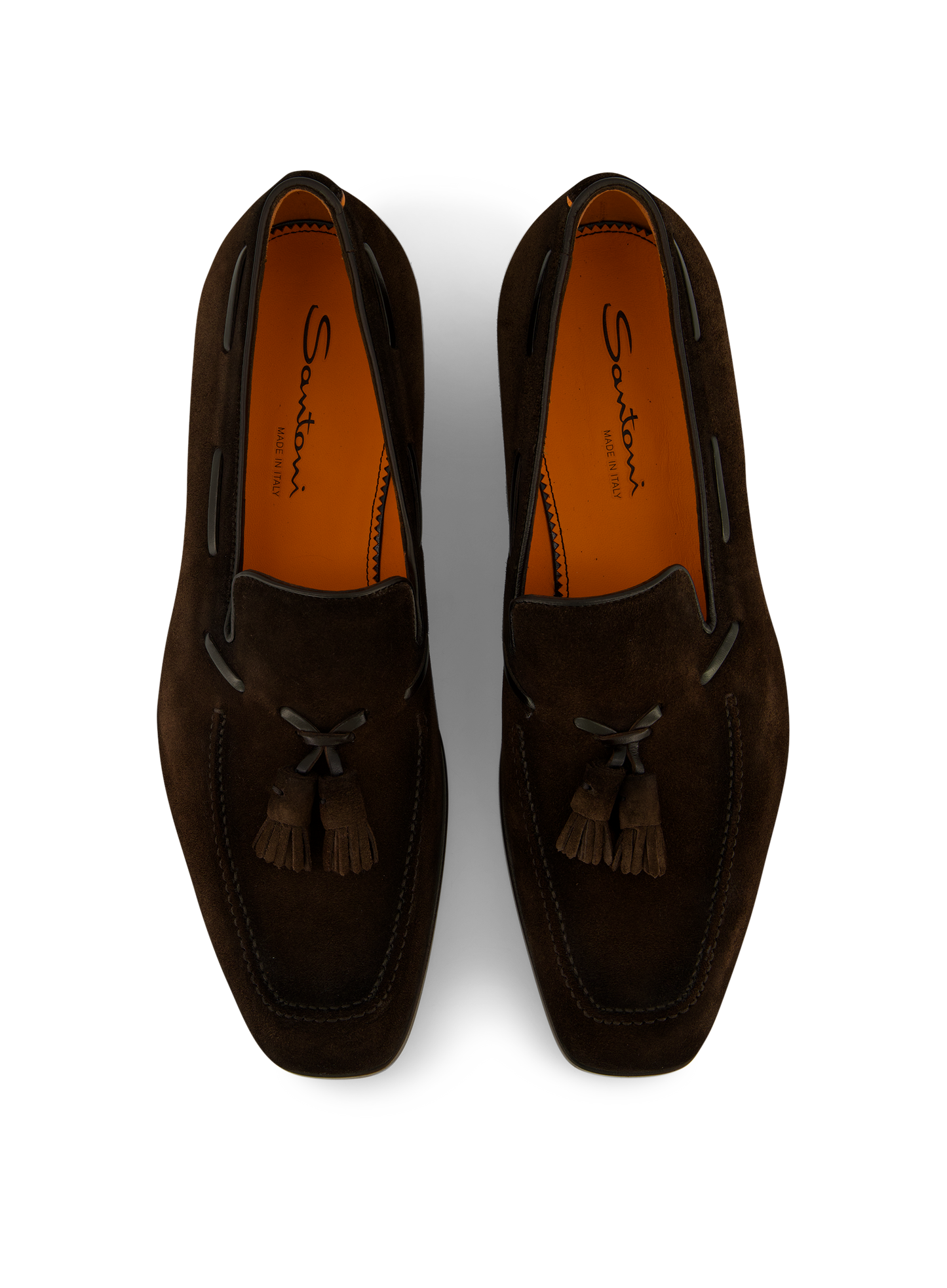 Tassel loafers van suède | D.Bruin