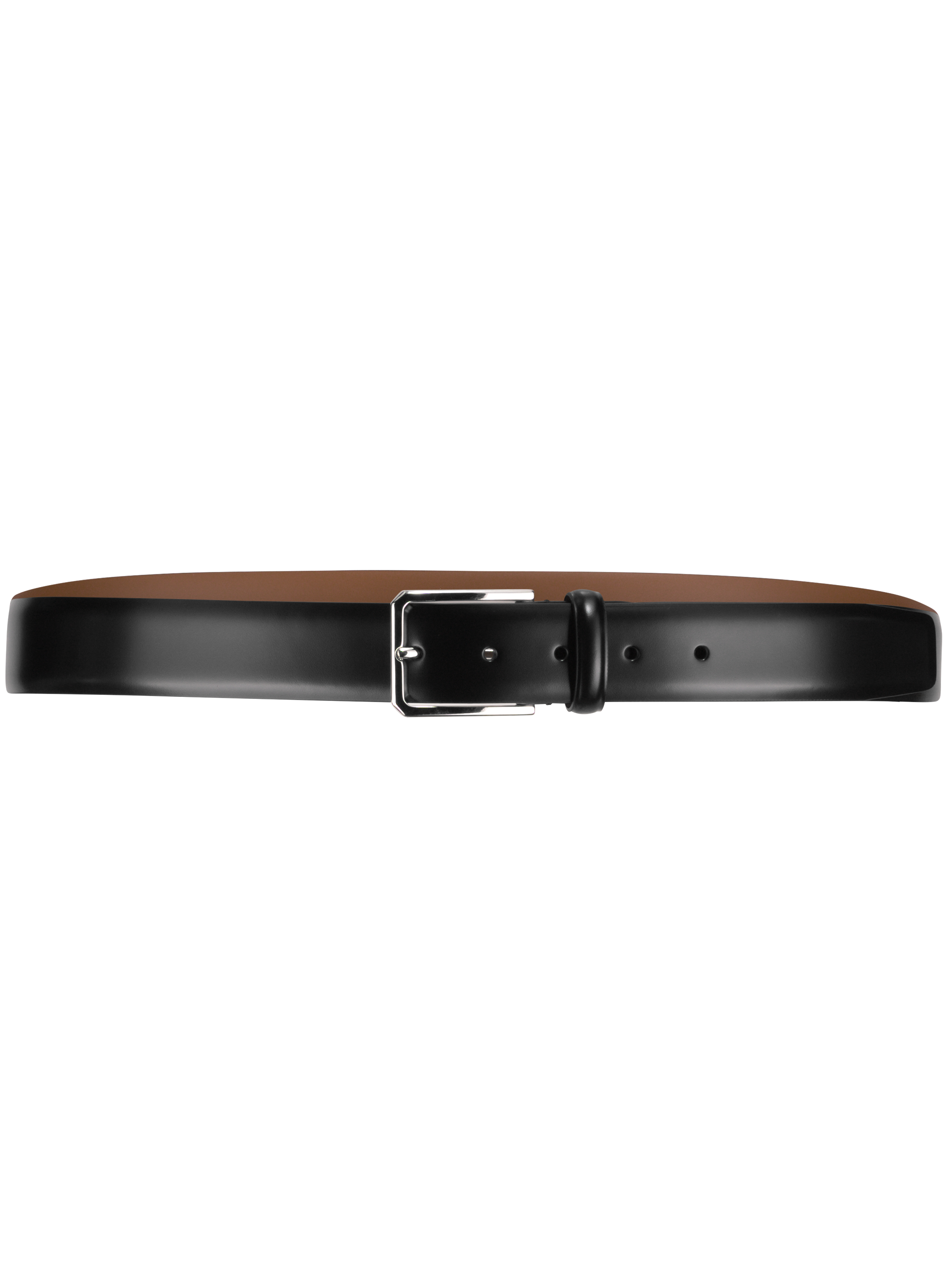 Riem van leer | Zwart