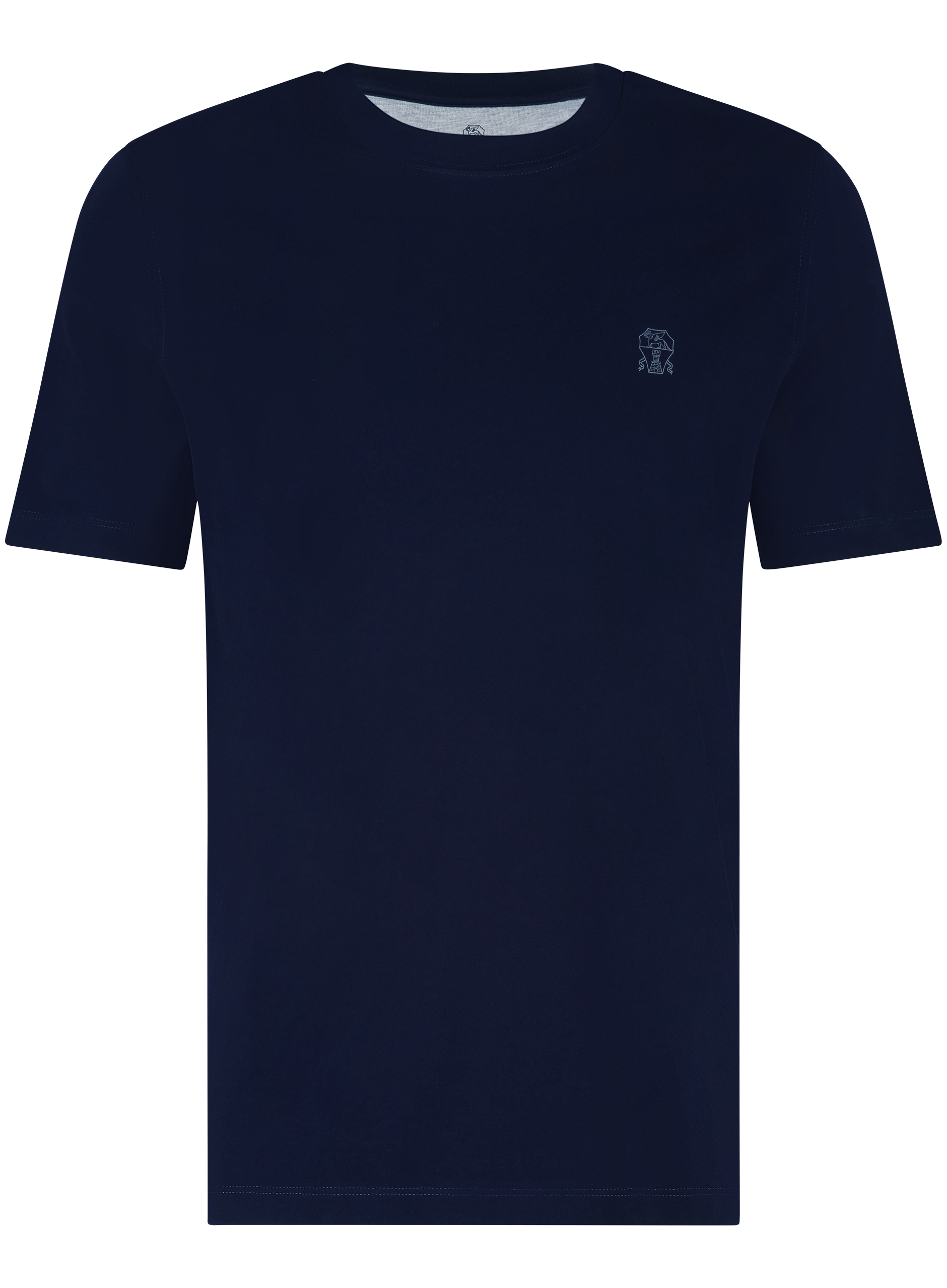 T-shirt van katoen | BLUE NAVY