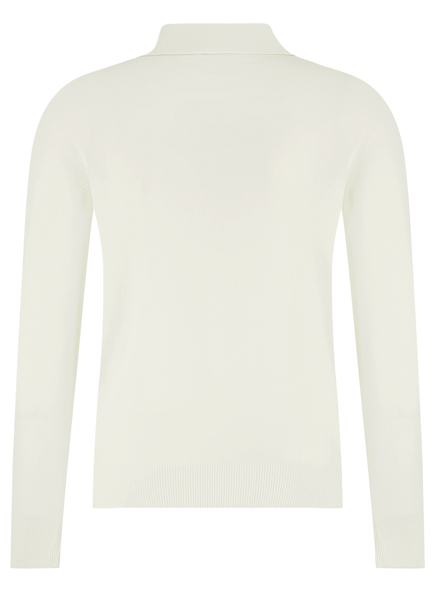 Buttonless polo van cashmere | ROOM-WIT