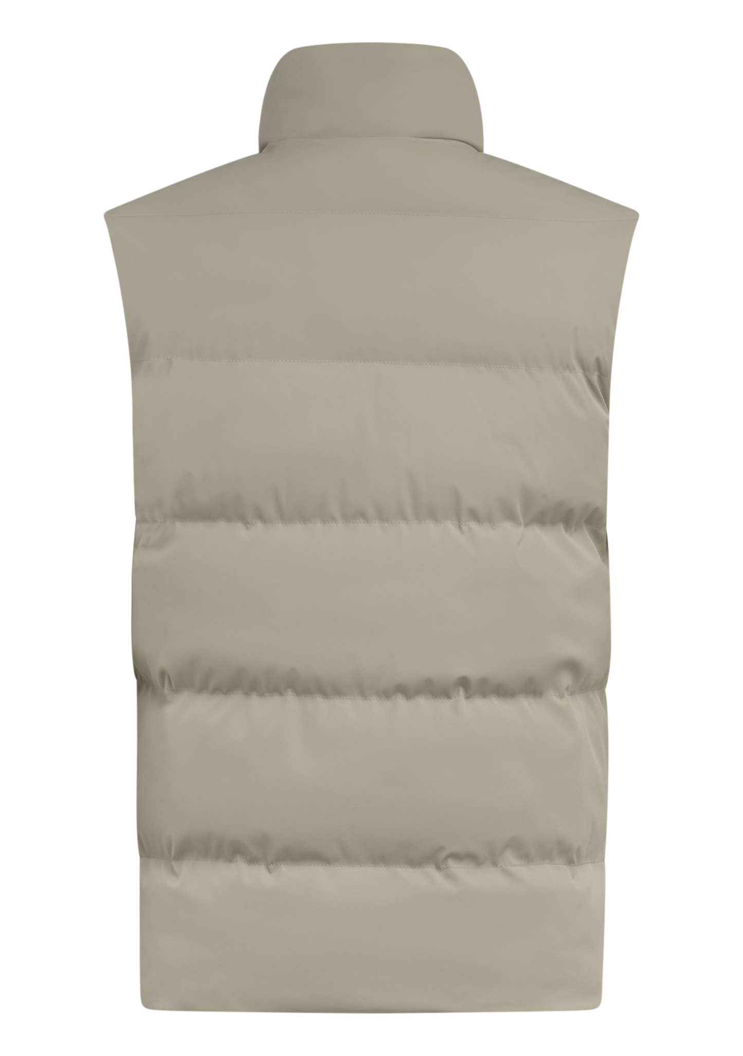 Gewatteerde bodywarmer | L.BEIGE