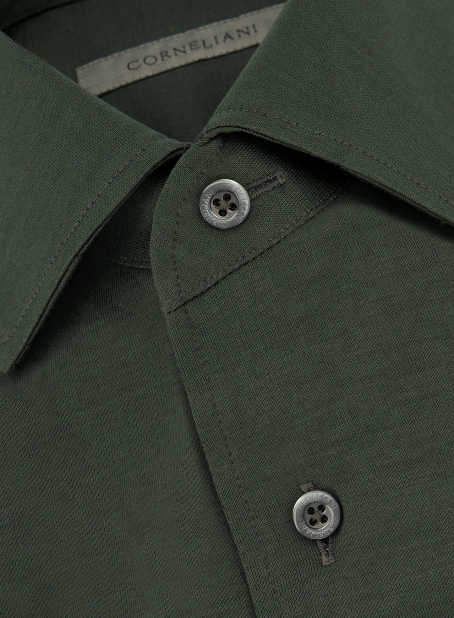 Shirt van katoen | D.Groen