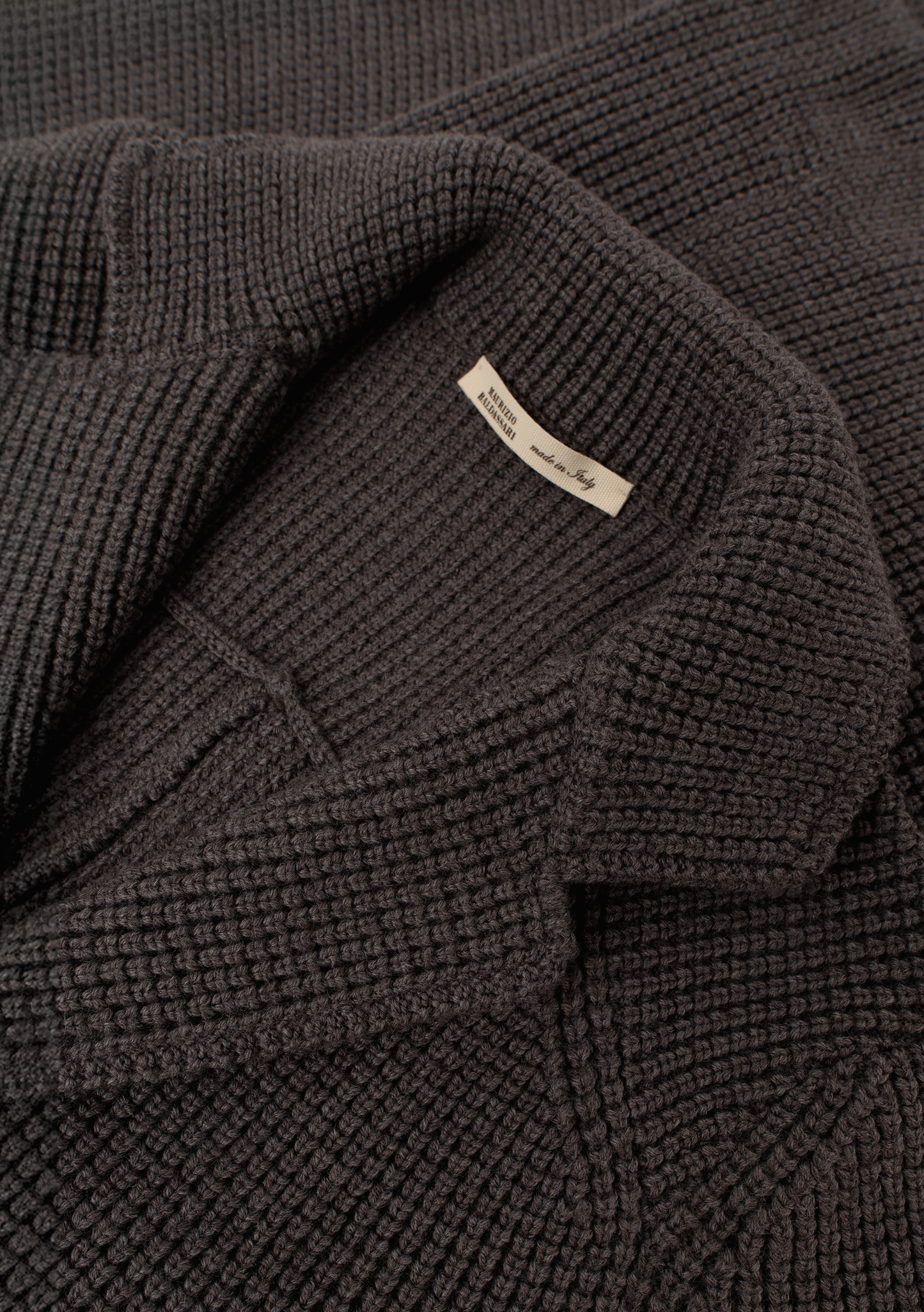 Knitted cardigan van scheerwol | FULL_WIDTH | TAUPE