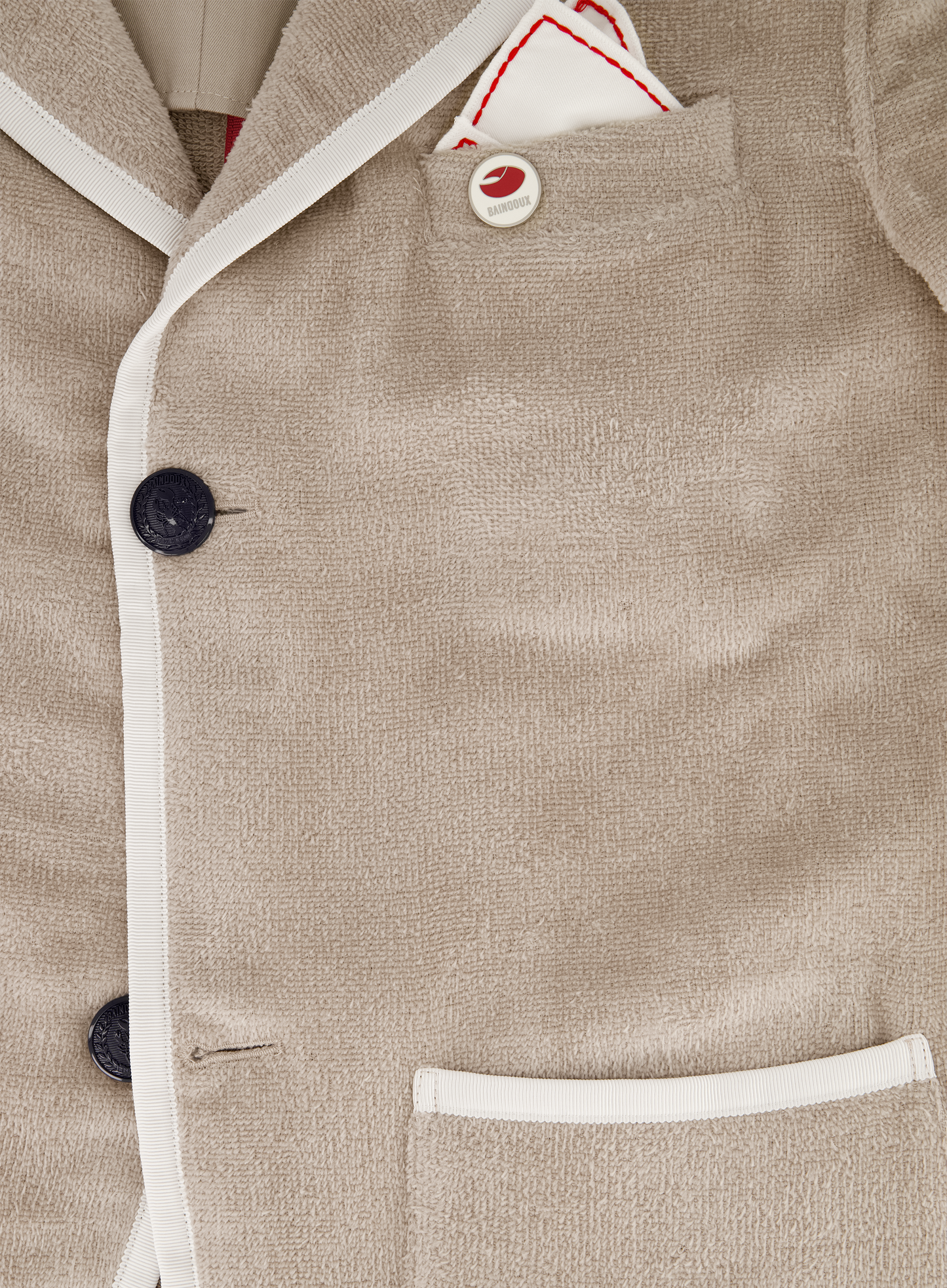 Courage jasje van katoen | FULL_WIDTH | Beige