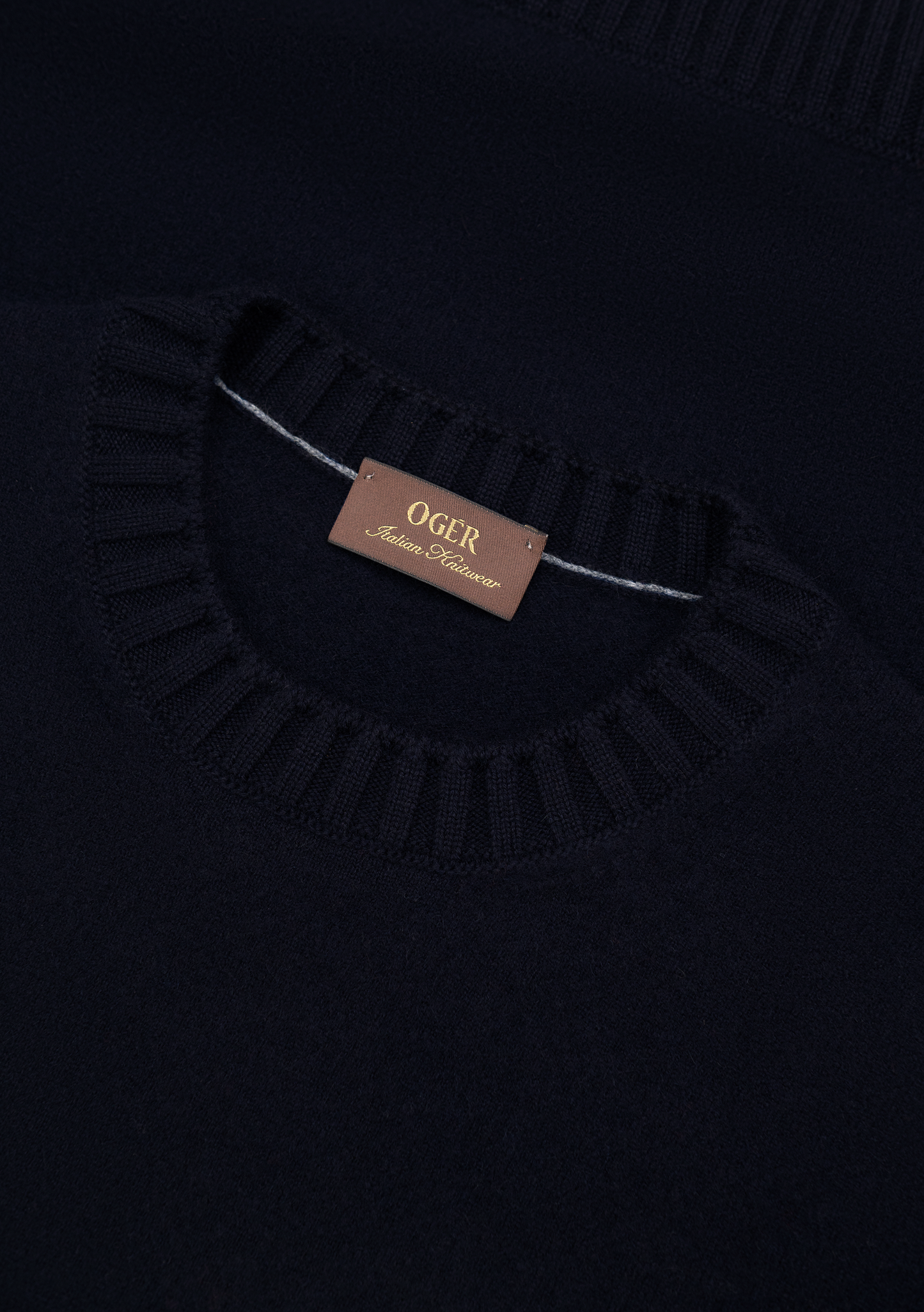 Crewneck van cashmere | FULL_WIDTH | BLUE NAVY
