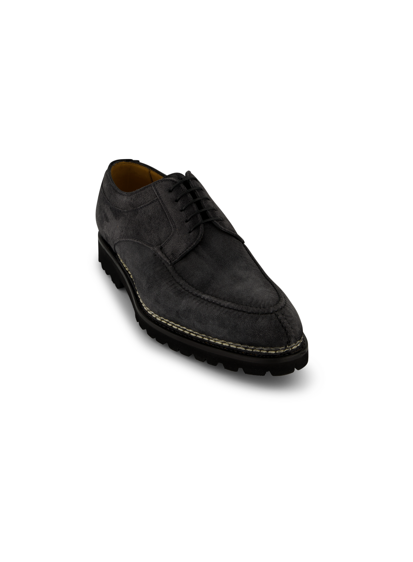 Veterschoenen van suède | D.Grijs