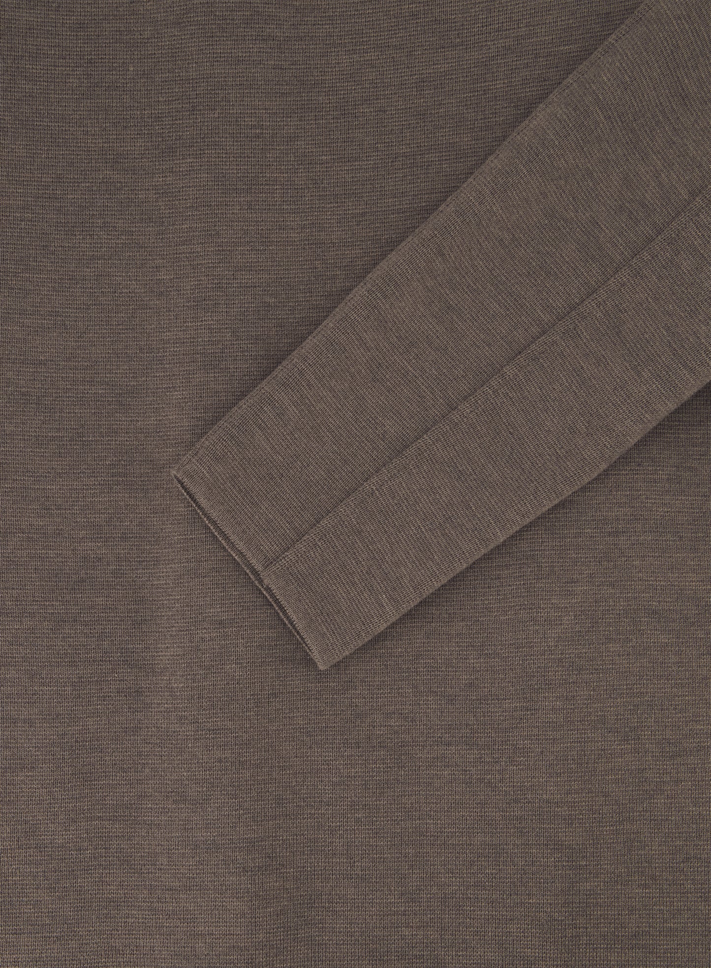 Overshirt van scheerwol | TAUPE