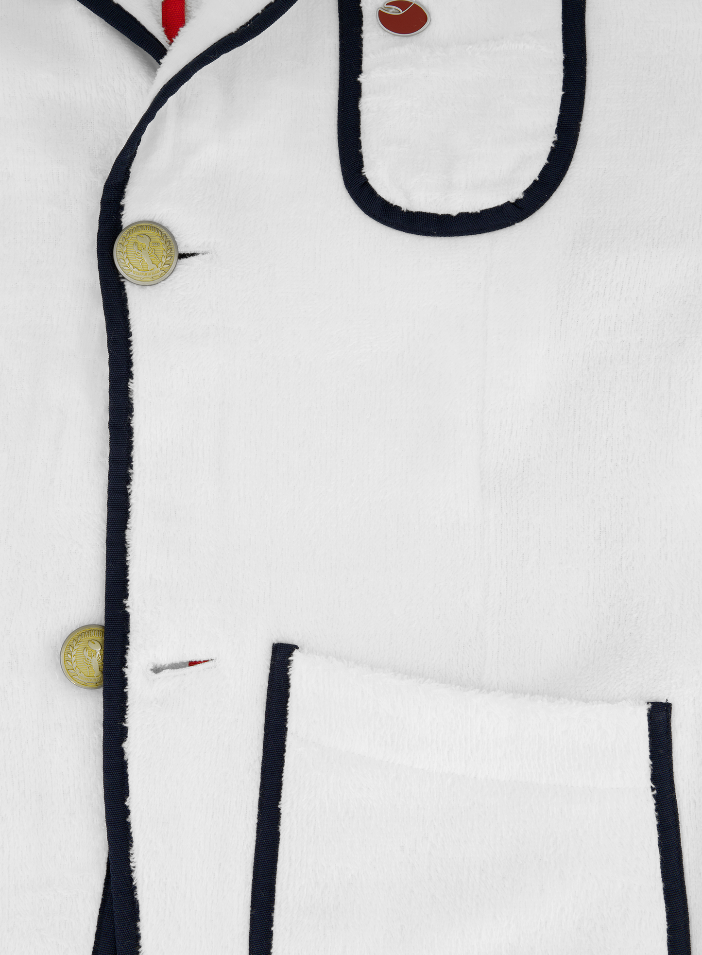 The Royal jasje van katoen | Wit