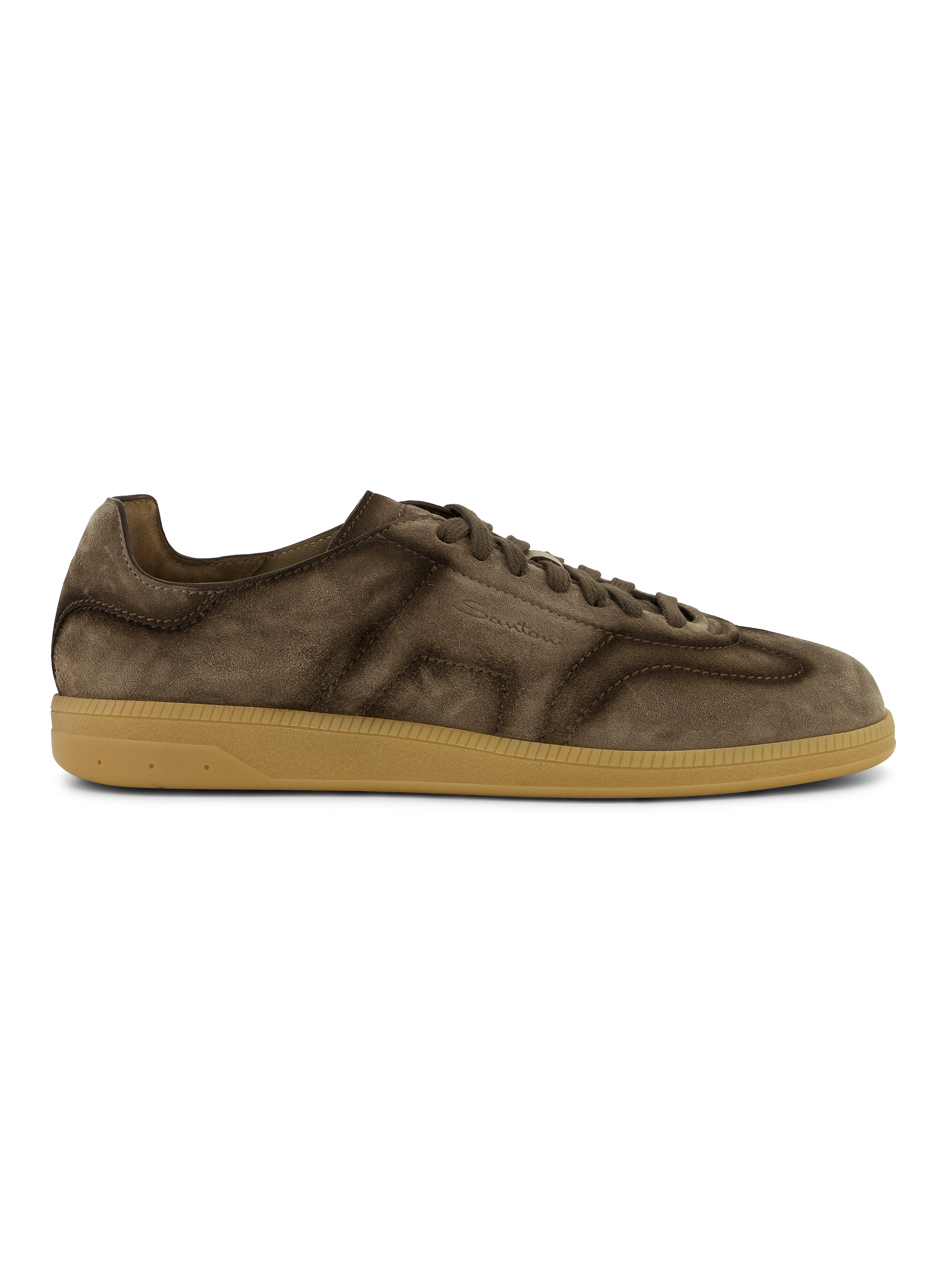 Sneakers van suède | TAUPE