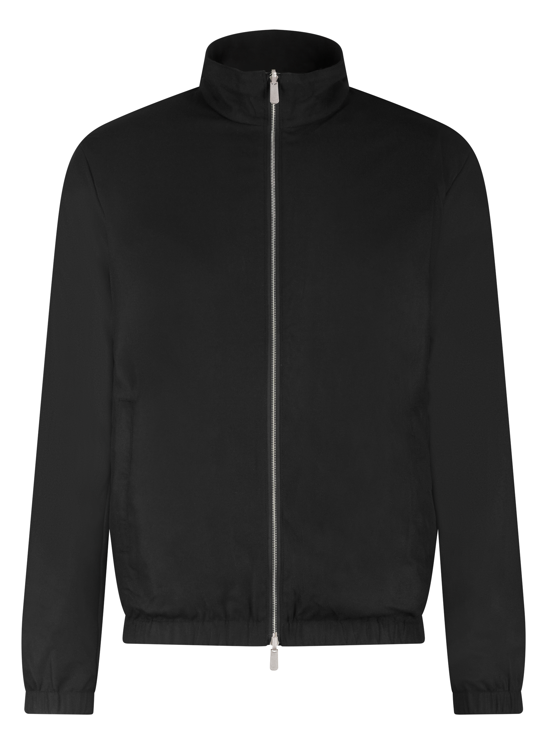 Reversible jack van wol en cashmere | Zwart