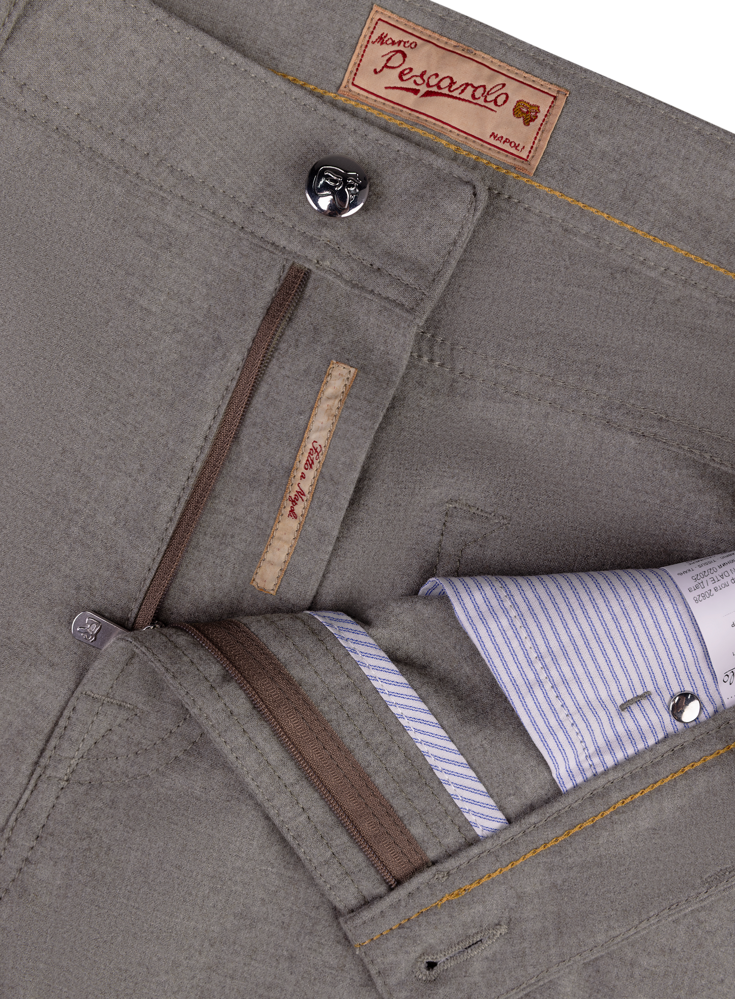 5-pocket broek van cashmere | FULL_WIDTH | Beige