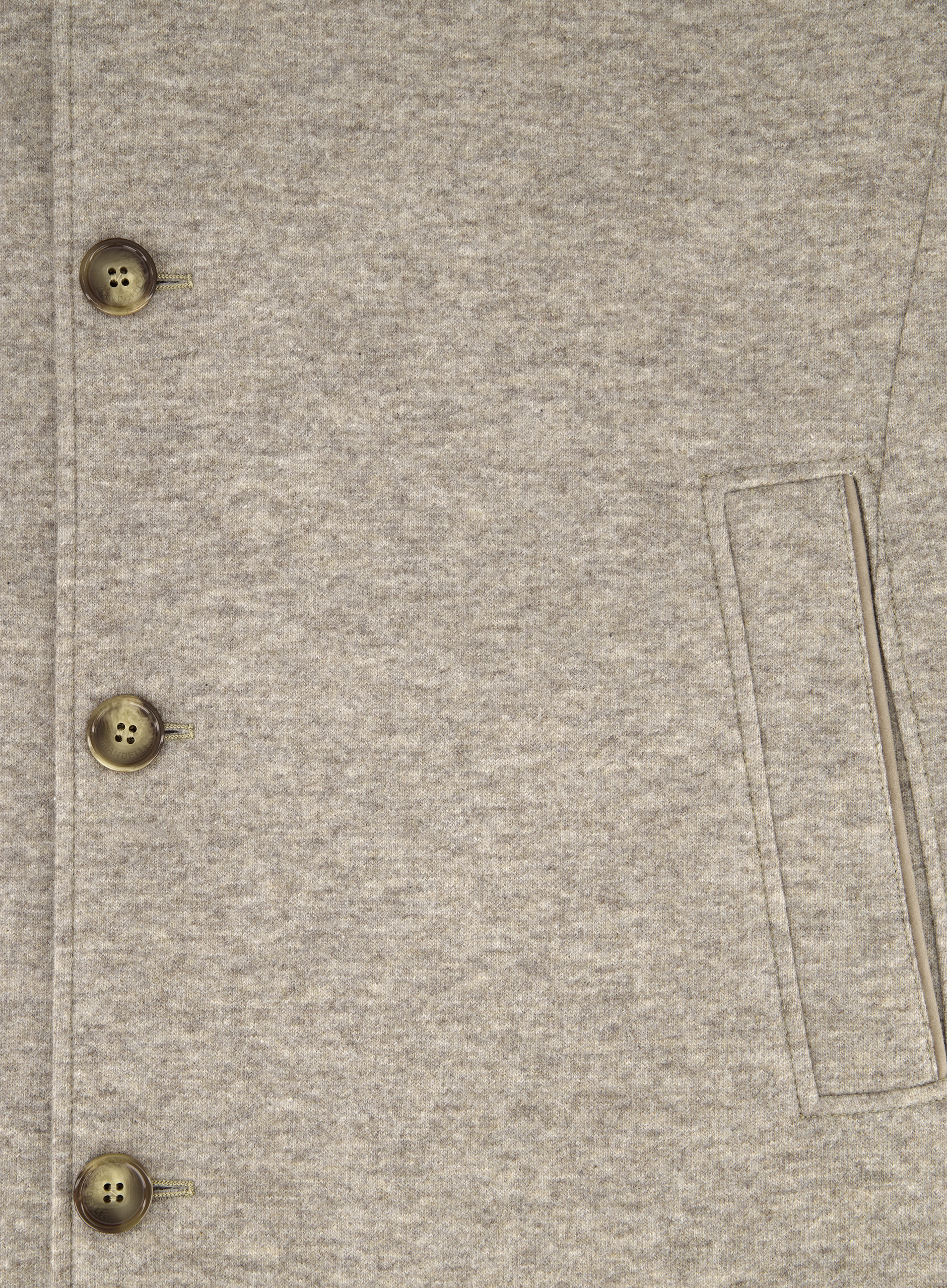 Jas van cashmere | FULL_WIDTH | TAUPE