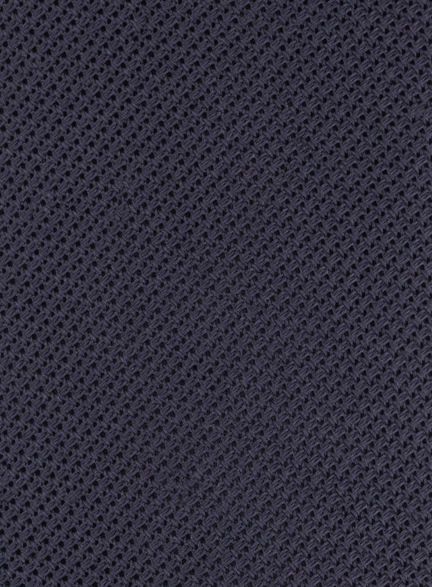 Knitted stropdas van wol | BLUE NAVY