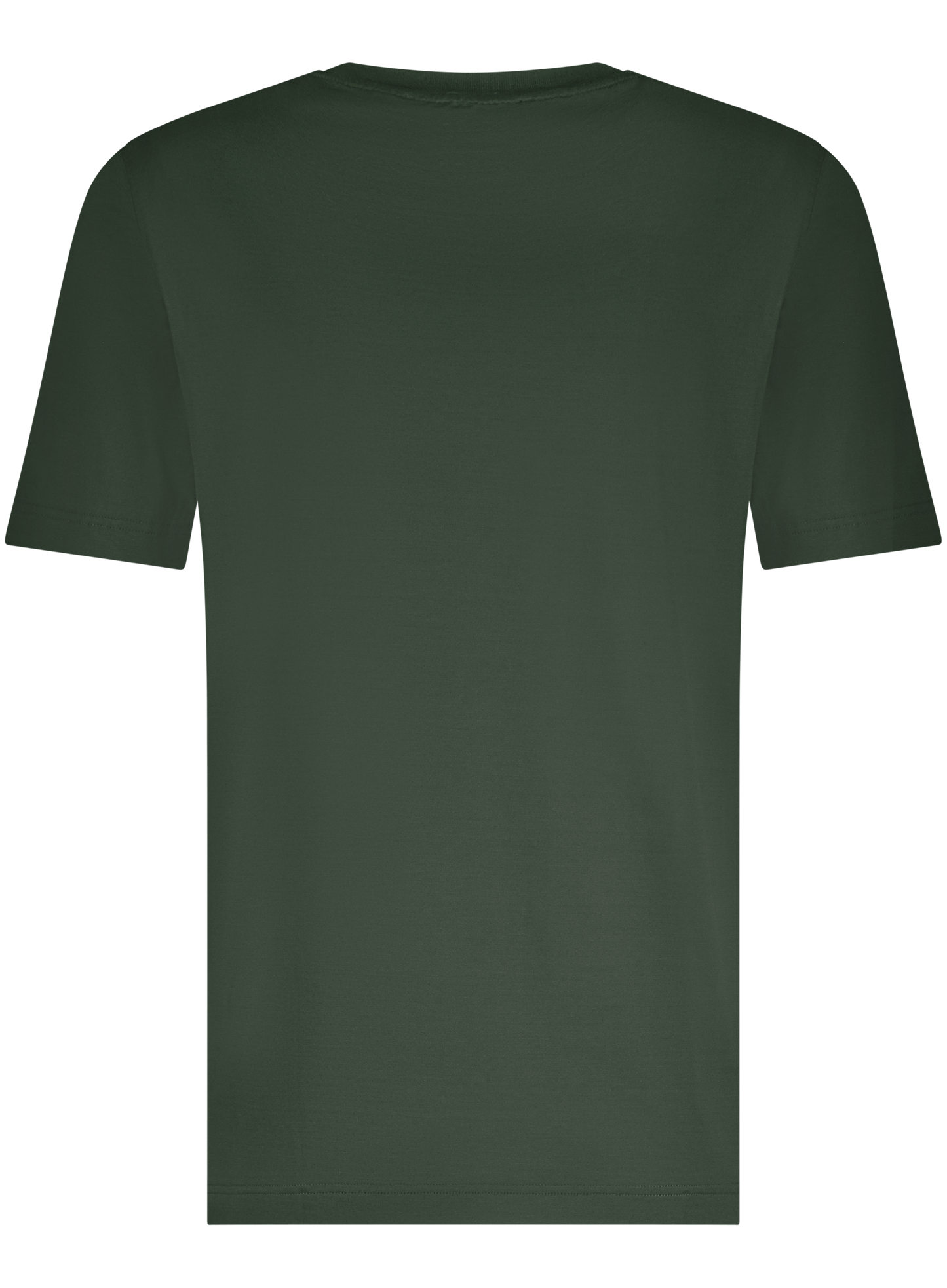 T-shirt van katoen | D.Groen