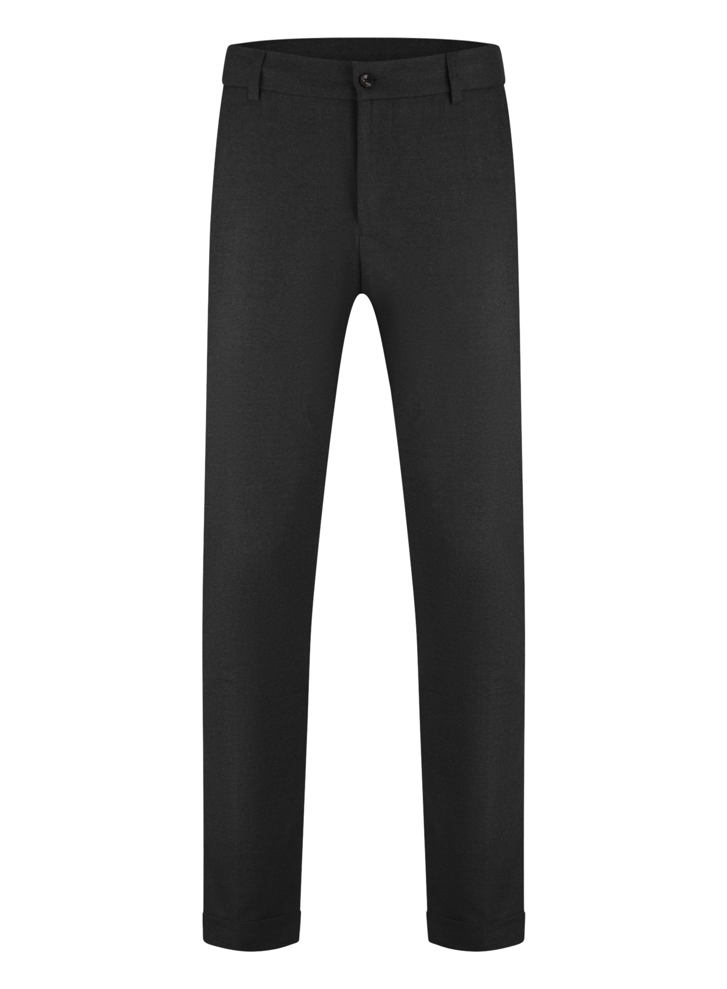 Jog pantalon met stretch | GRIJS-GROEN