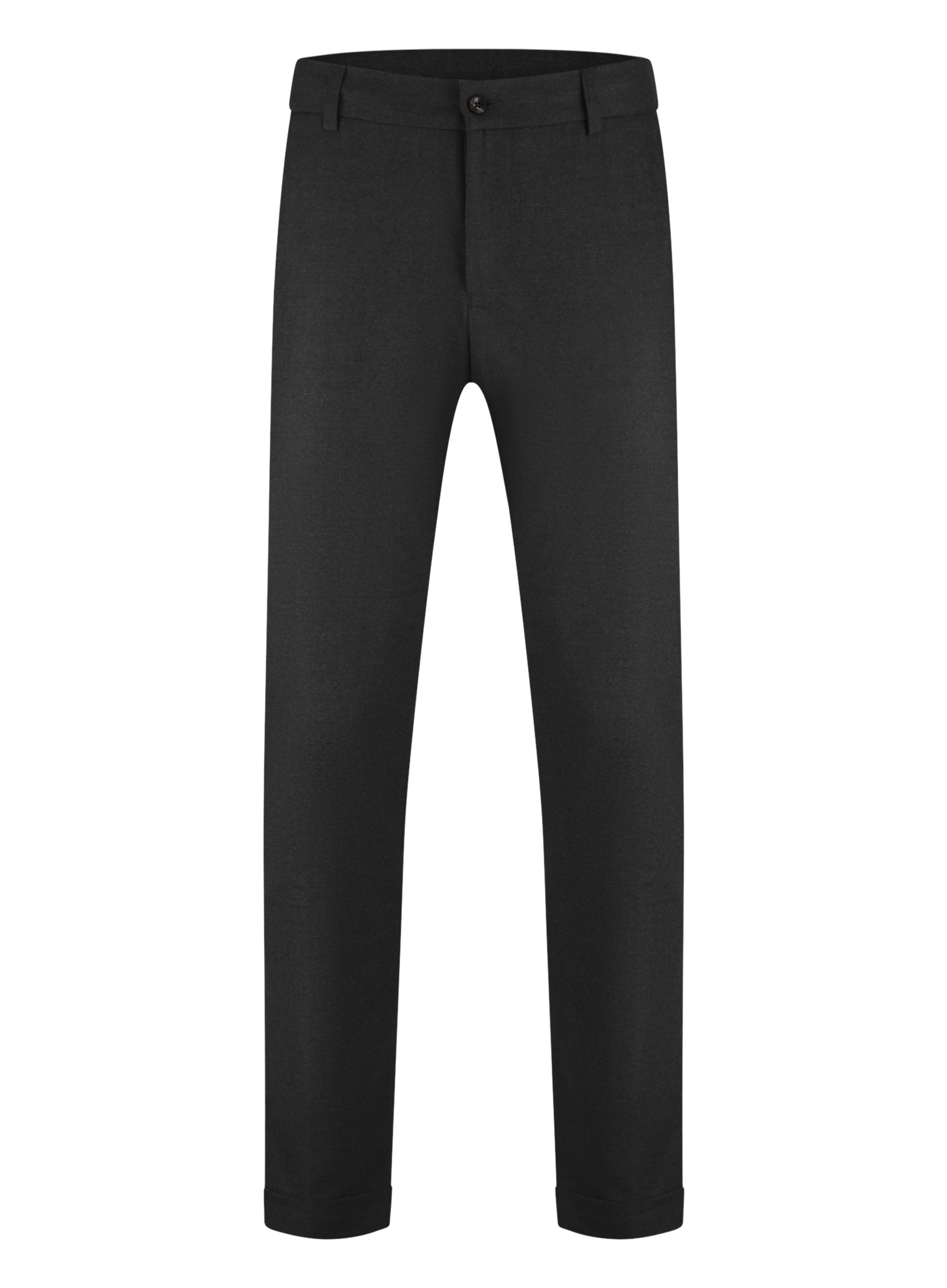 Jog pantalon met stretch | GRIJS-GROEN