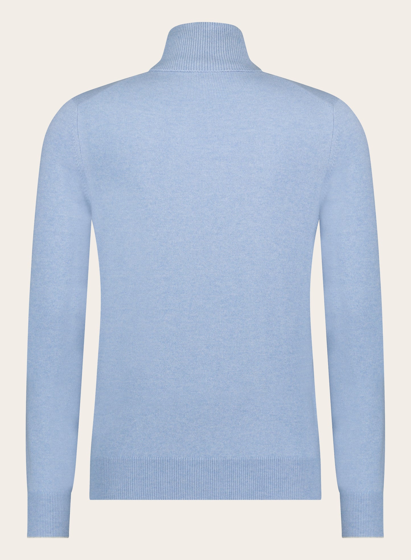 Regular-fit cashmere turtleneck sweater