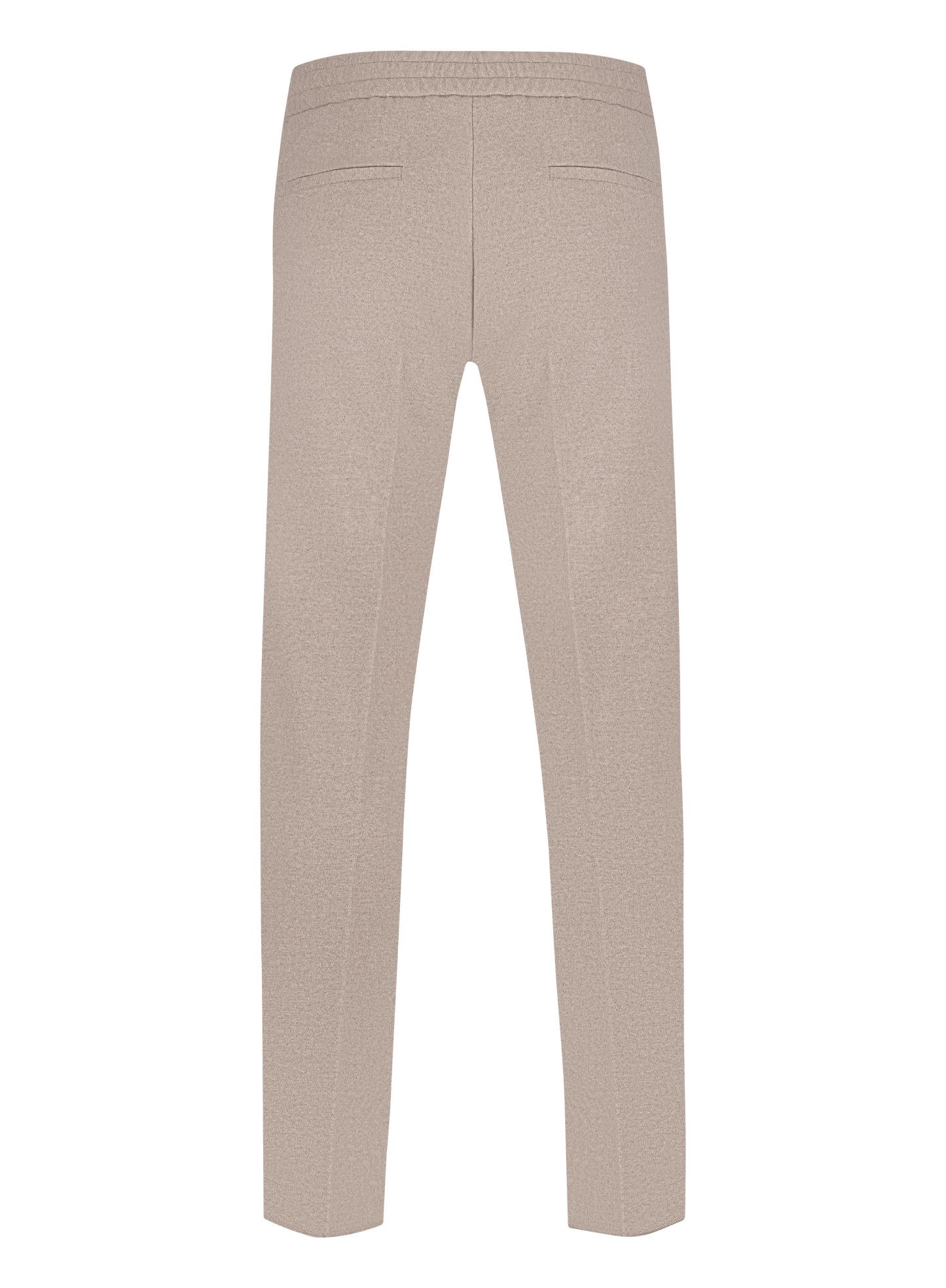 Jog pantalon van virgin wol | Beige