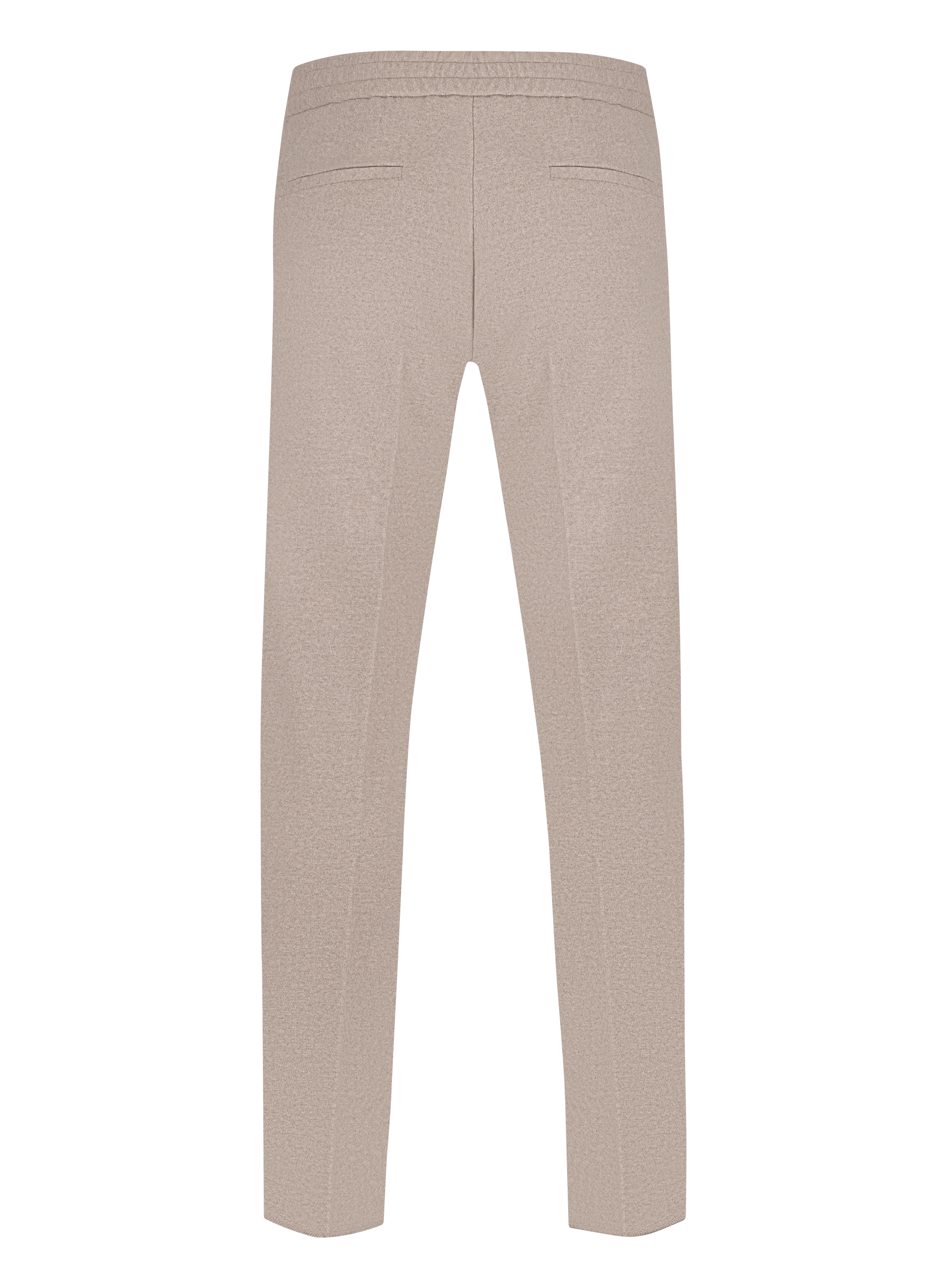 Jog pantalon van virgin wol | Beige