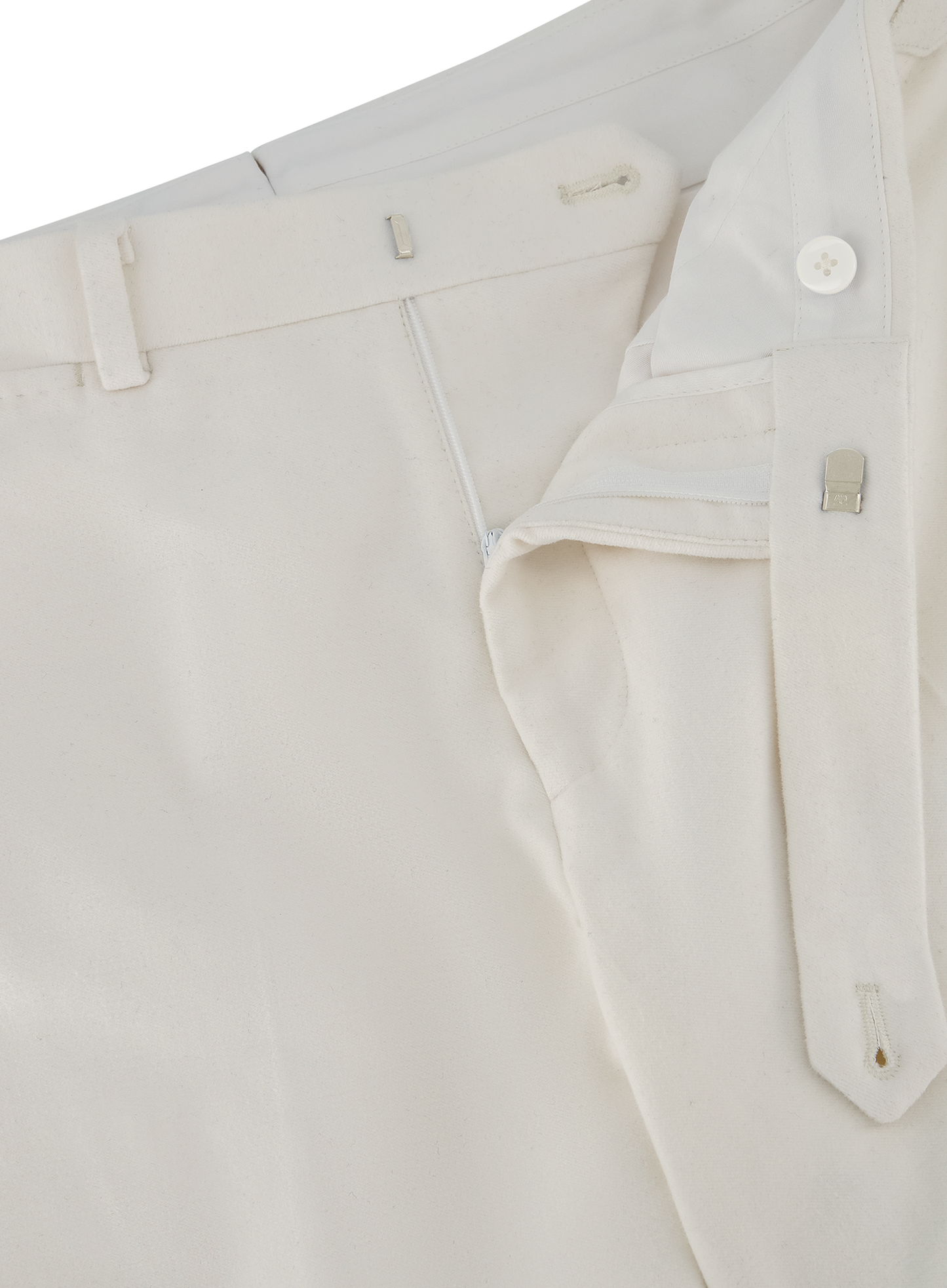Pantalon van katoen | FULL_WIDTH | Wit