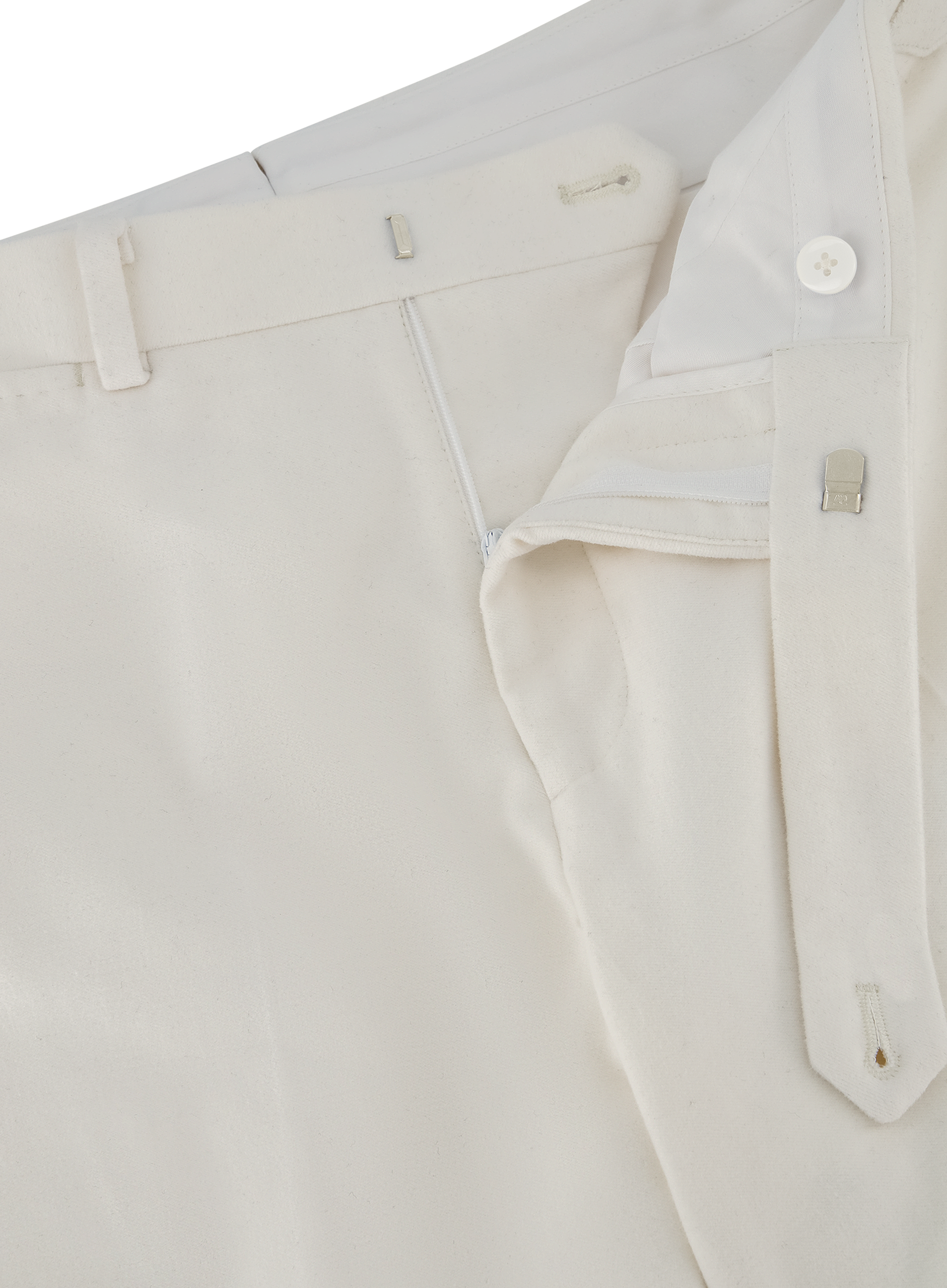 Pantalon van katoen | FULL_WIDTH | Wit